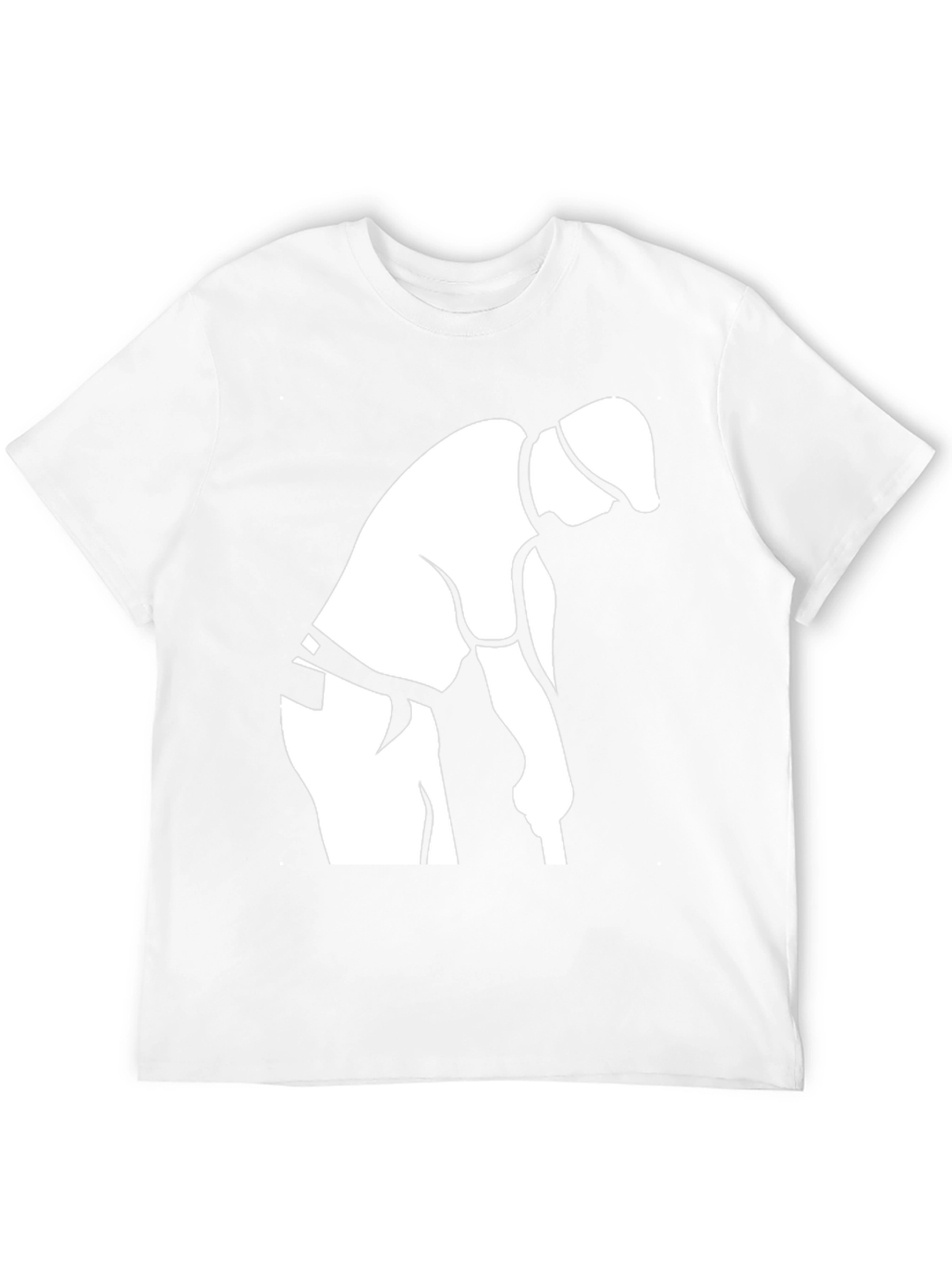 Golfer Graphic Tee - Classic Black Cotton T-Shirt