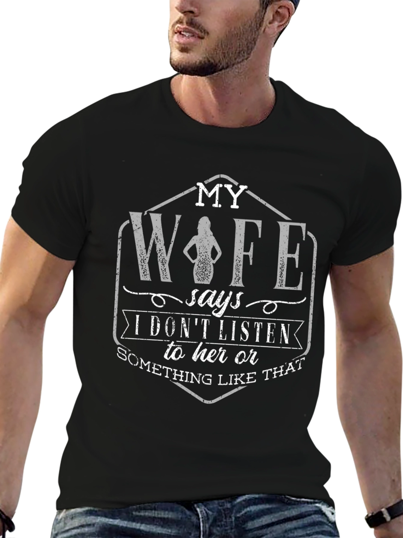 Funny My Wife T-Shirt - Husband Gift