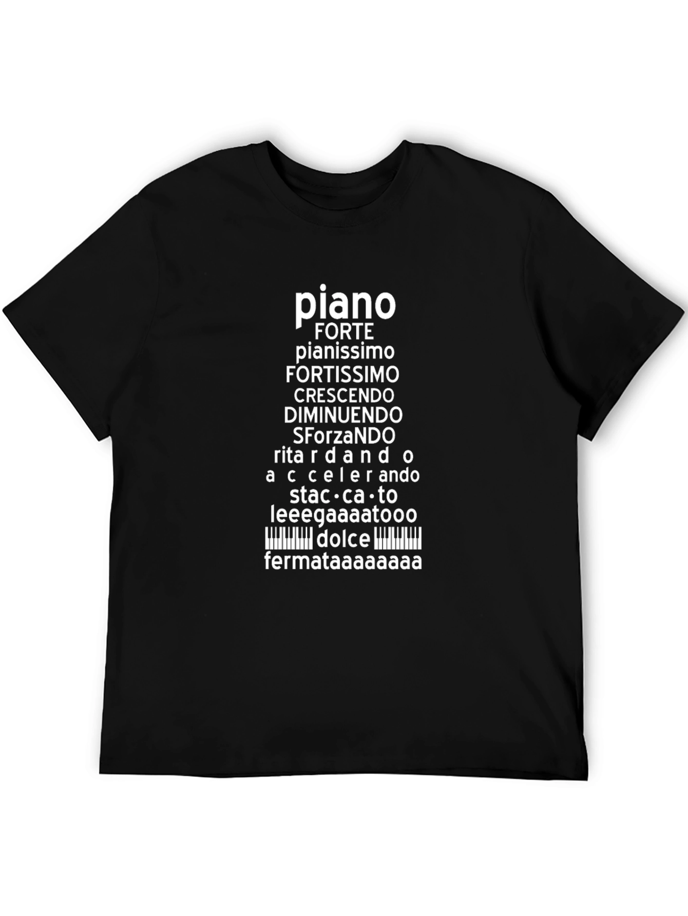 Music Notation Graphic T-Shirt