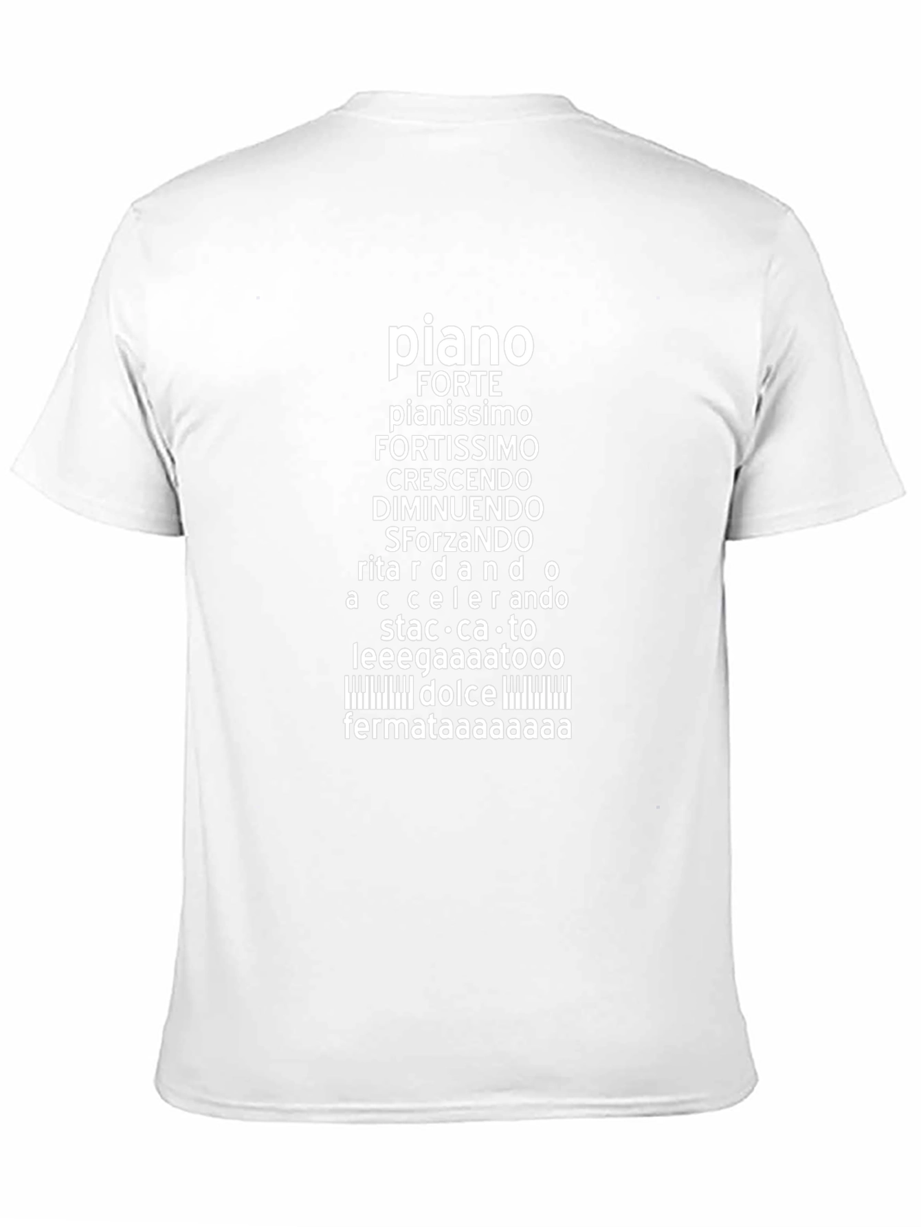 Music Notation Graphic T-Shirt
