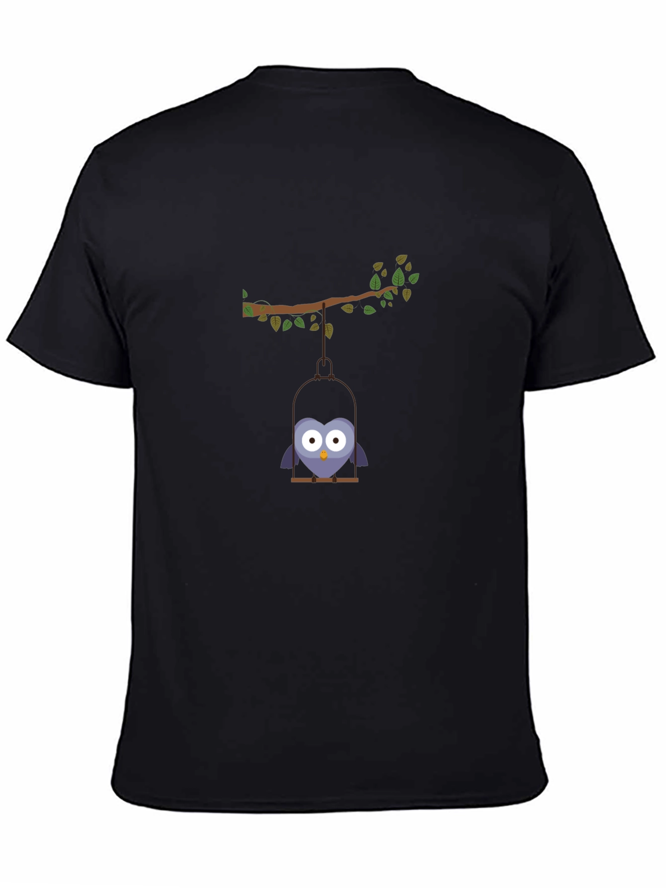 Cute Cartoon Birdcage Graphic Tee