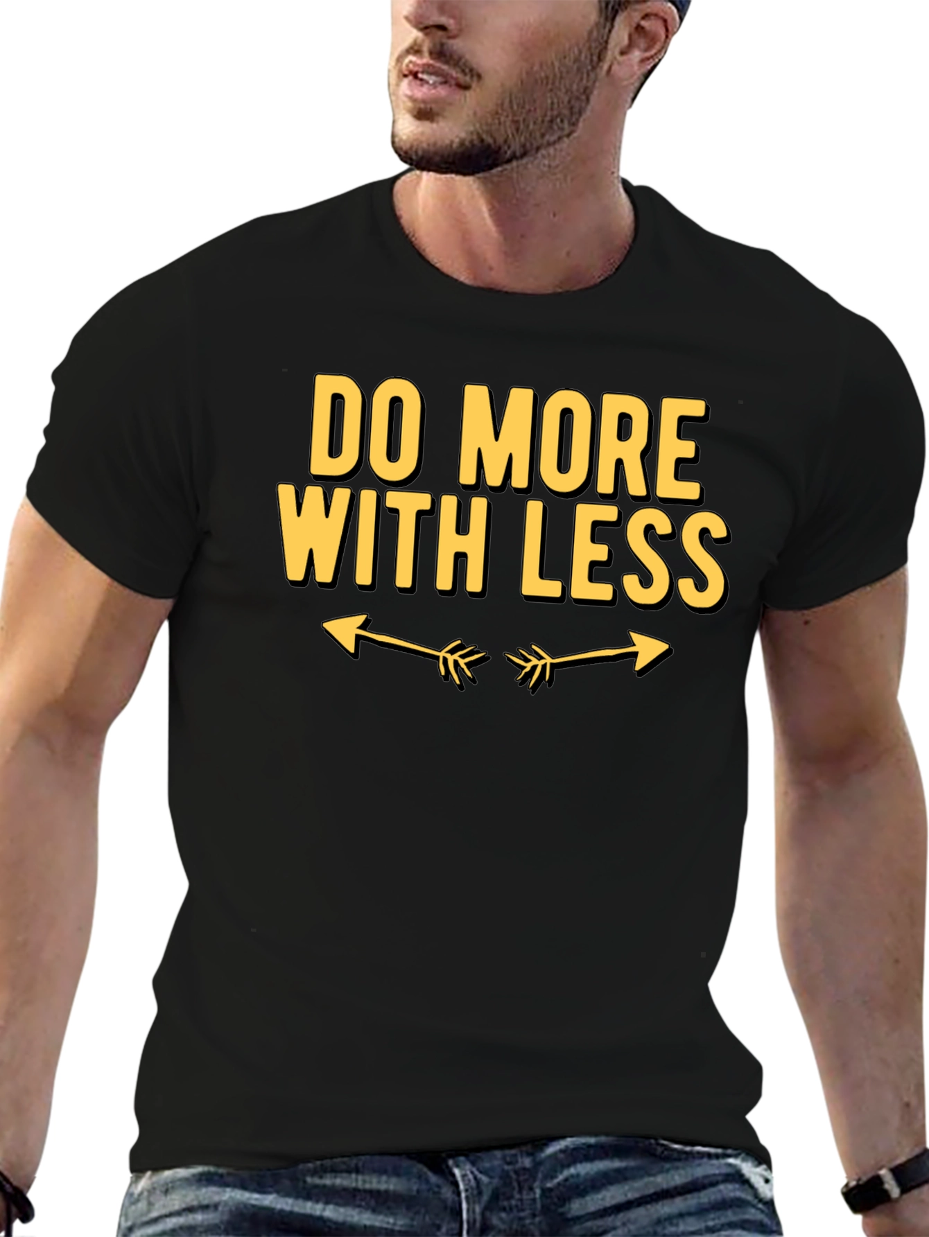 Do More With Less Graphic Tee