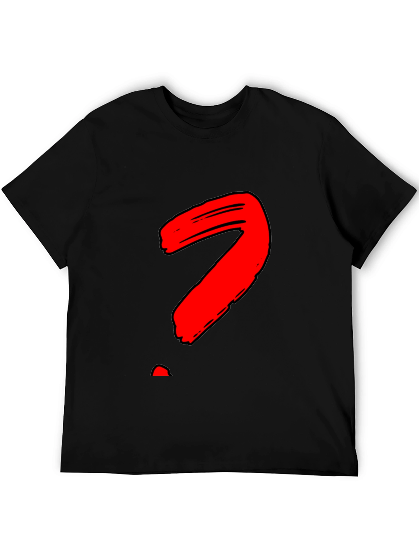 Bold Question Mark Graphic T-Shirt