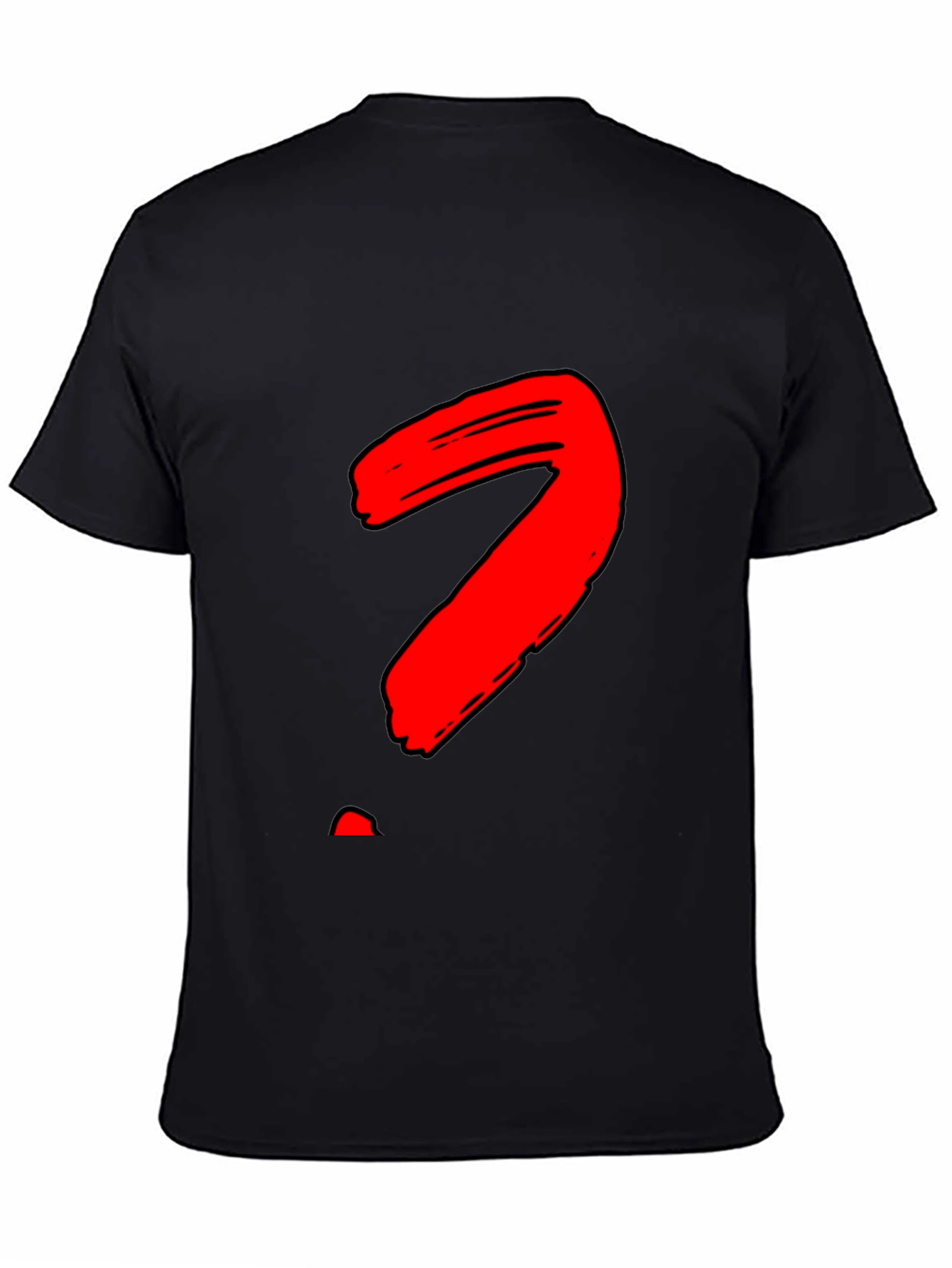 Bold Question Mark Graphic T-Shirt