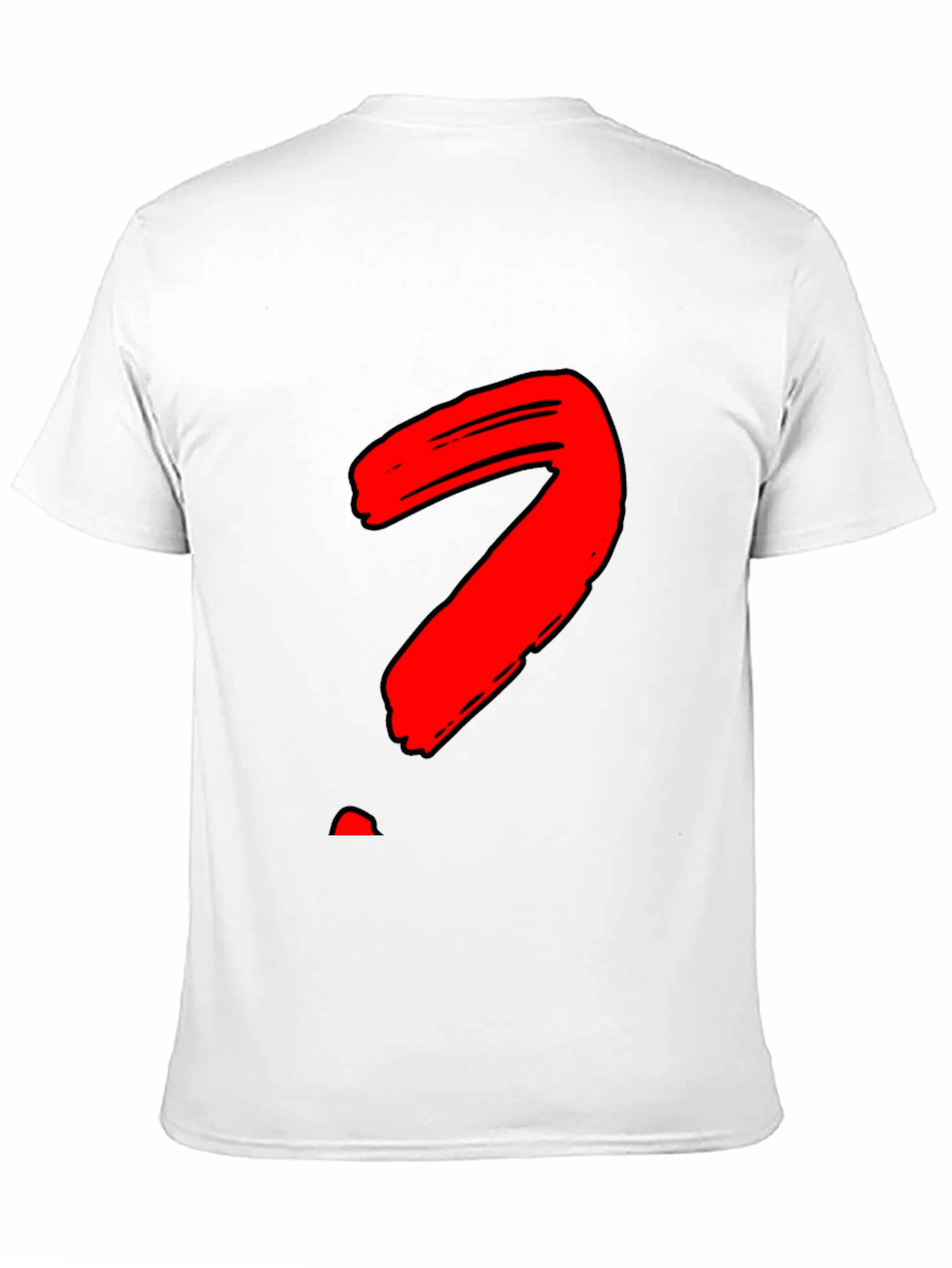 Bold Question Mark Graphic T-Shirt
