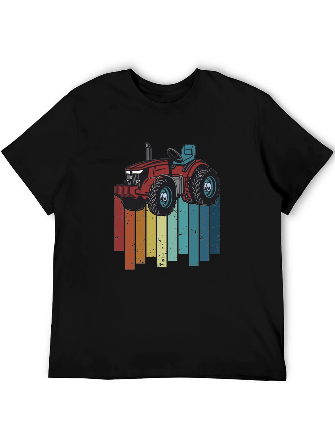 Retro Tractor Graphic T-Shirt