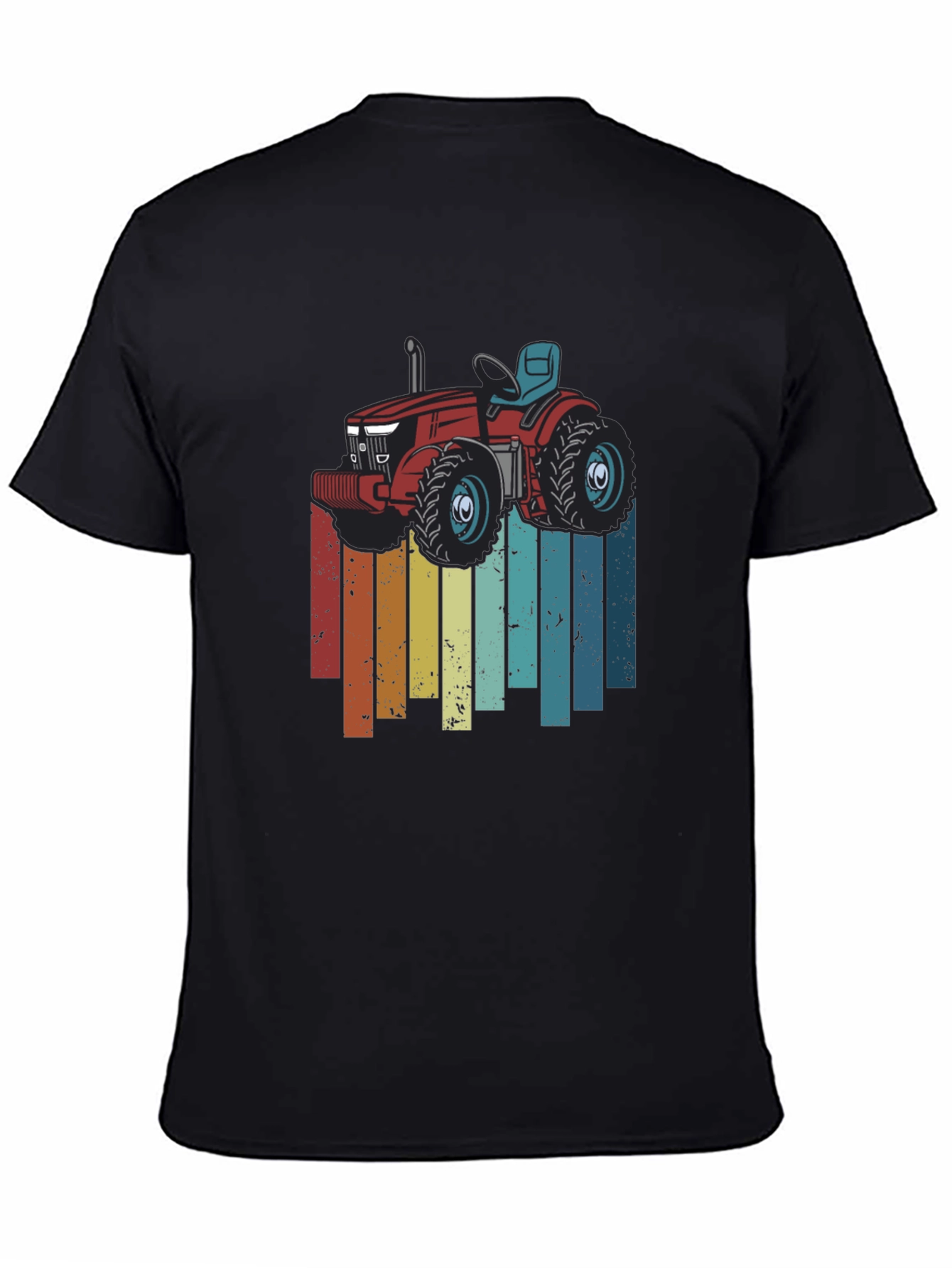 Retro Tractor Graphic T-Shirt