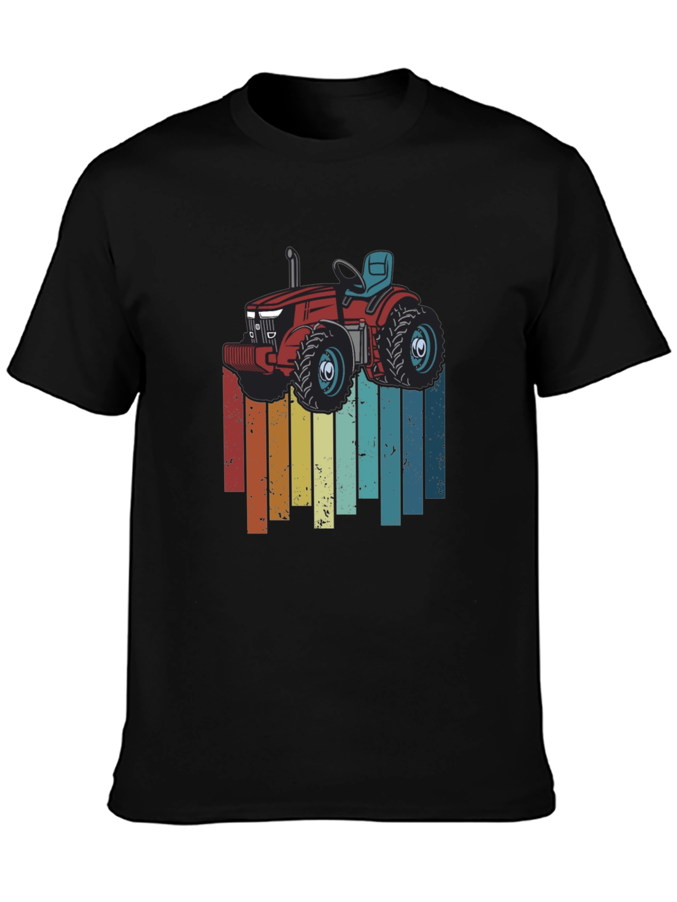 Retro Tractor Graphic T-Shirt