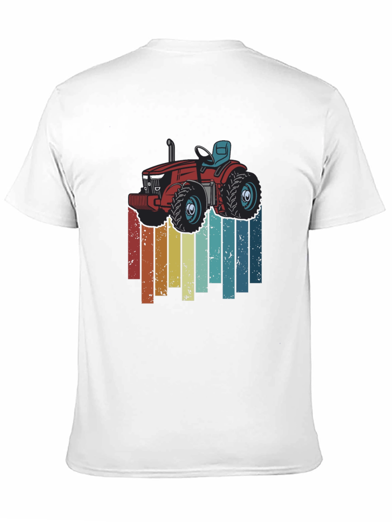 Retro Tractor Graphic T-Shirt