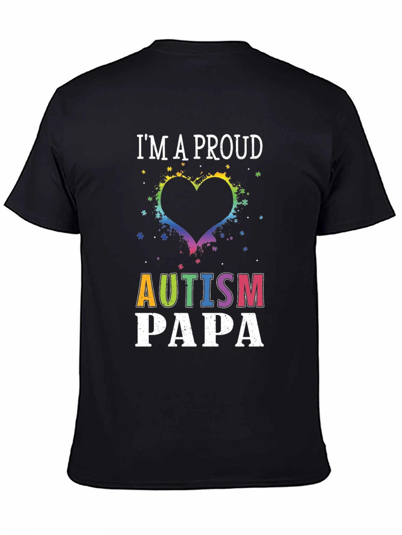Proud Autism Papa T-Shirt