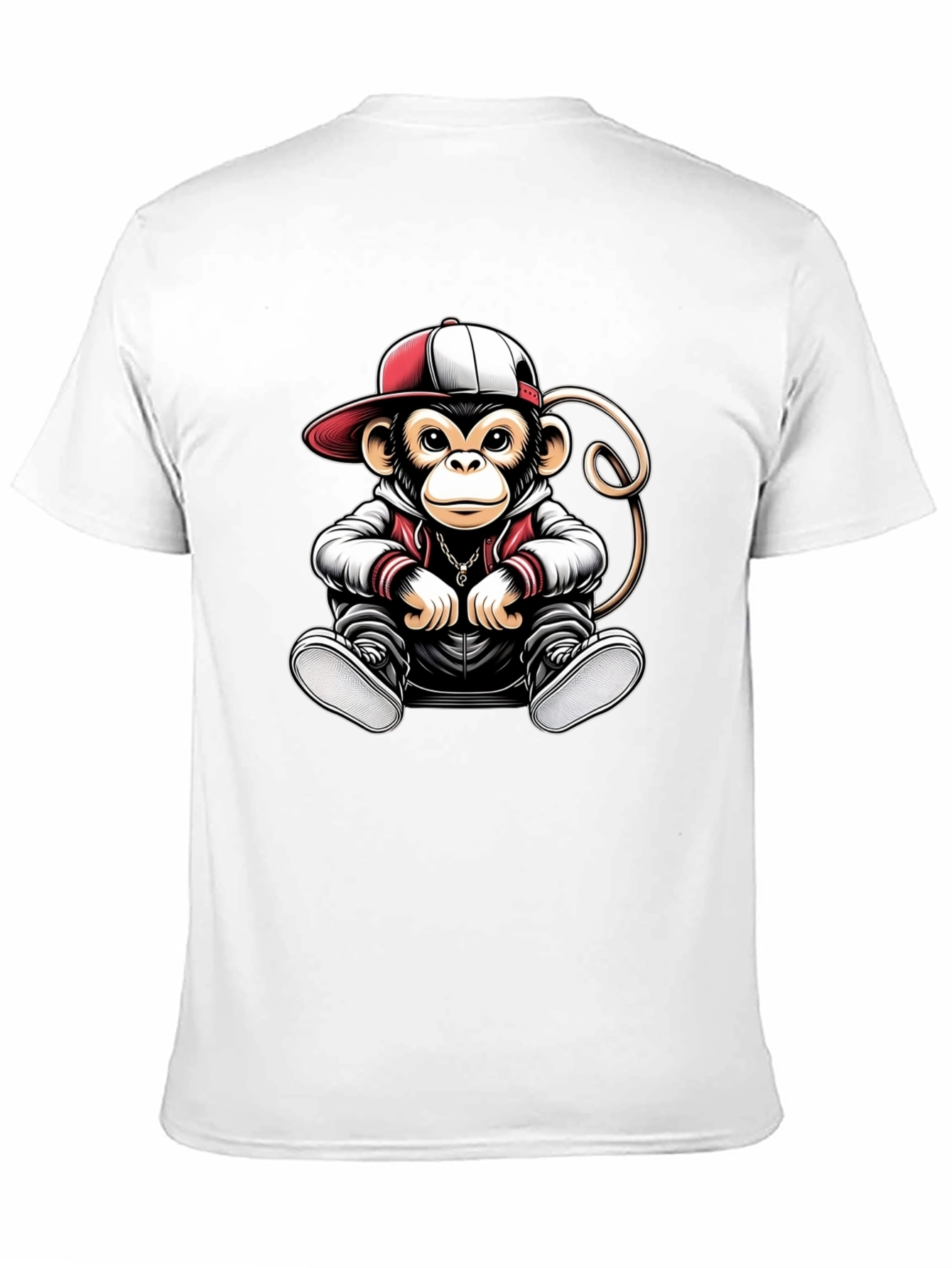 Monkey Graphic Tee - Urban Style
