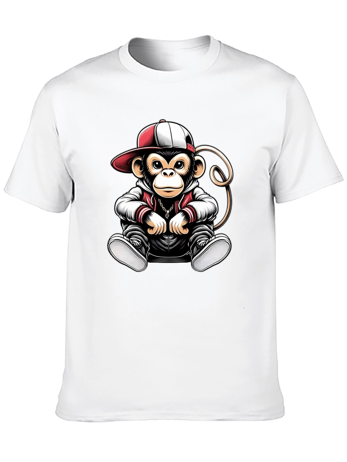 Monkey Graphic Tee - Urban Style