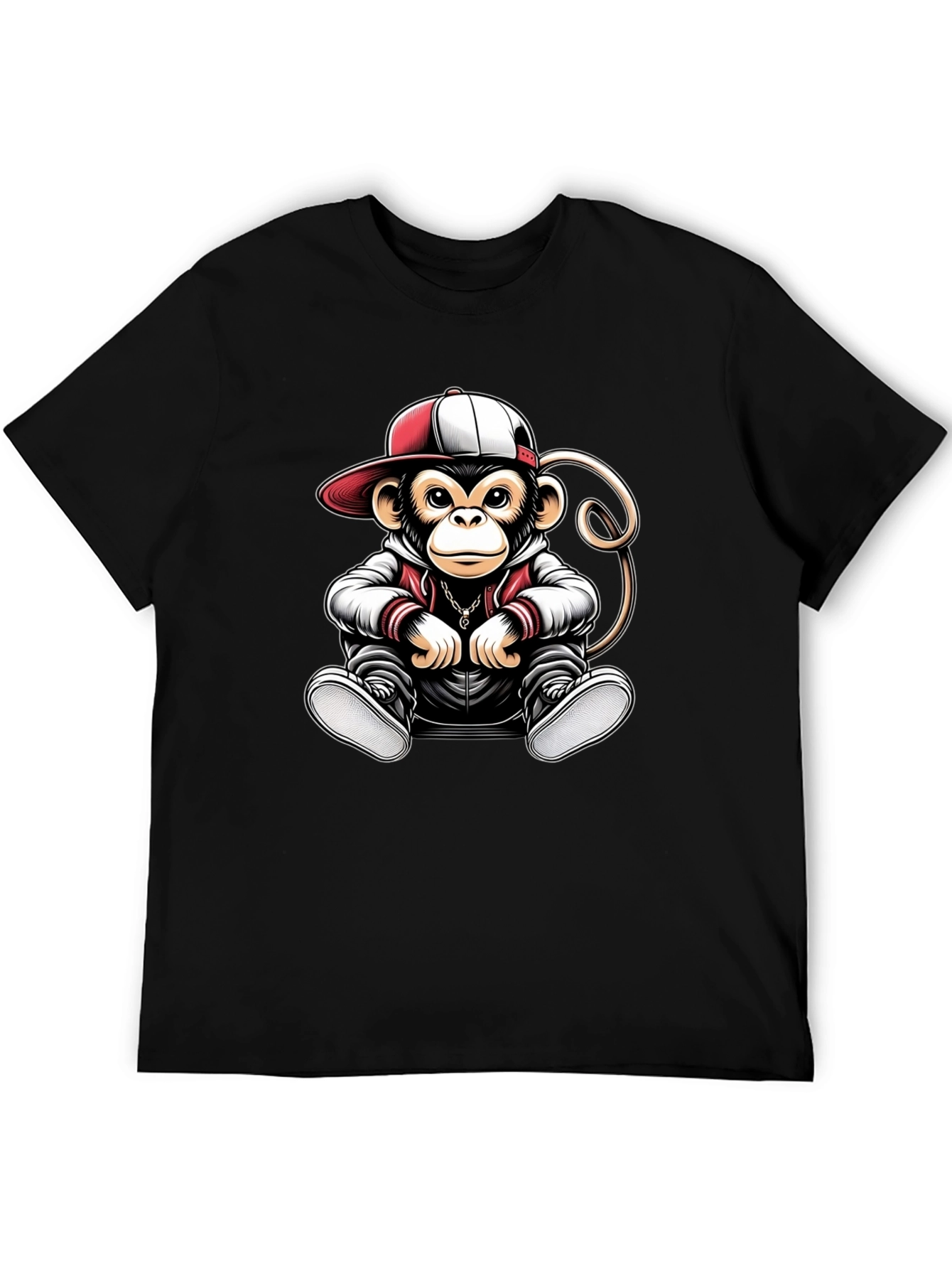 Monkey Graphic Tee - Urban Style