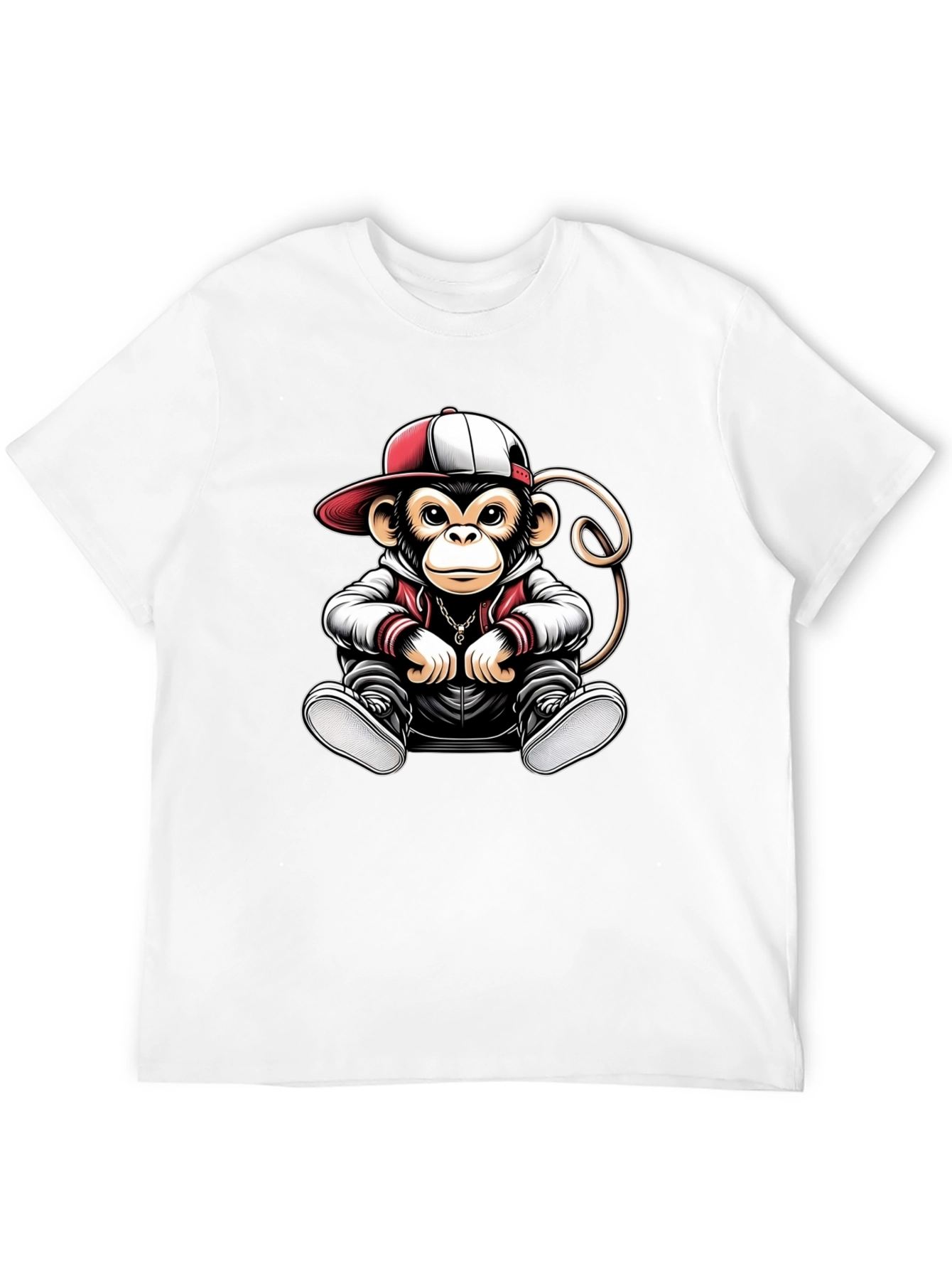 Monkey Graphic Tee - Urban Style