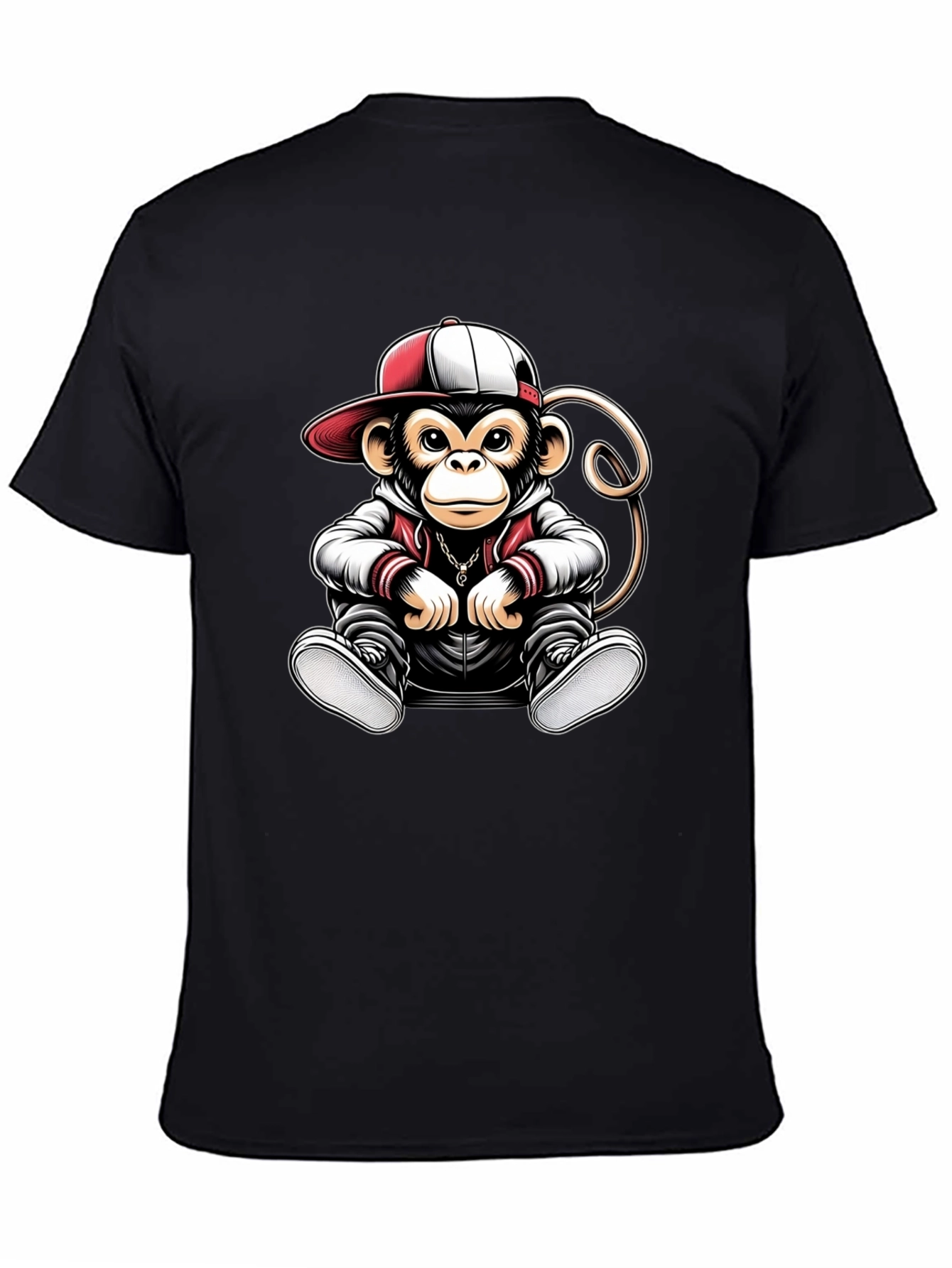 Monkey Graphic Tee - Urban Style