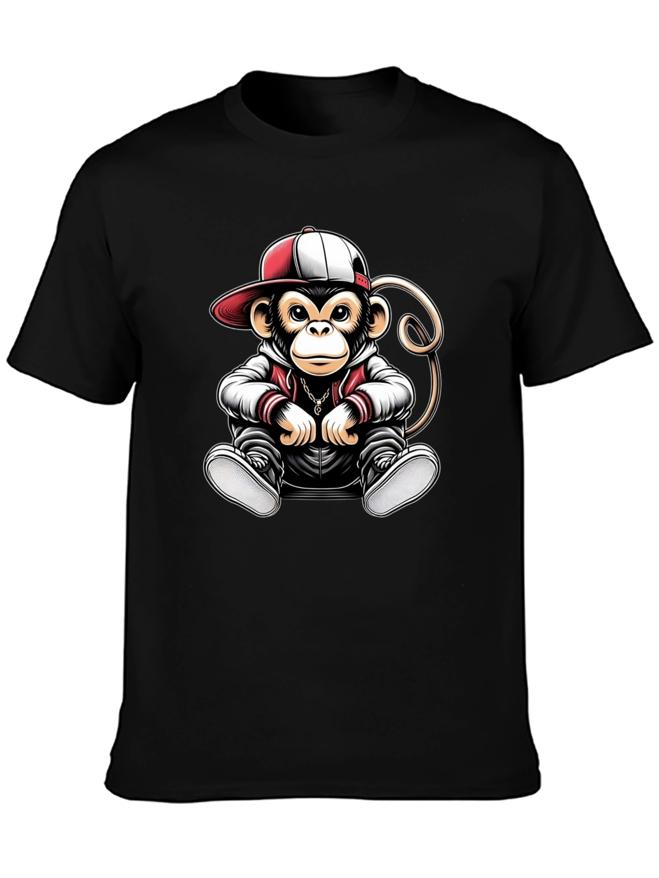 Monkey Graphic Tee - Urban Style