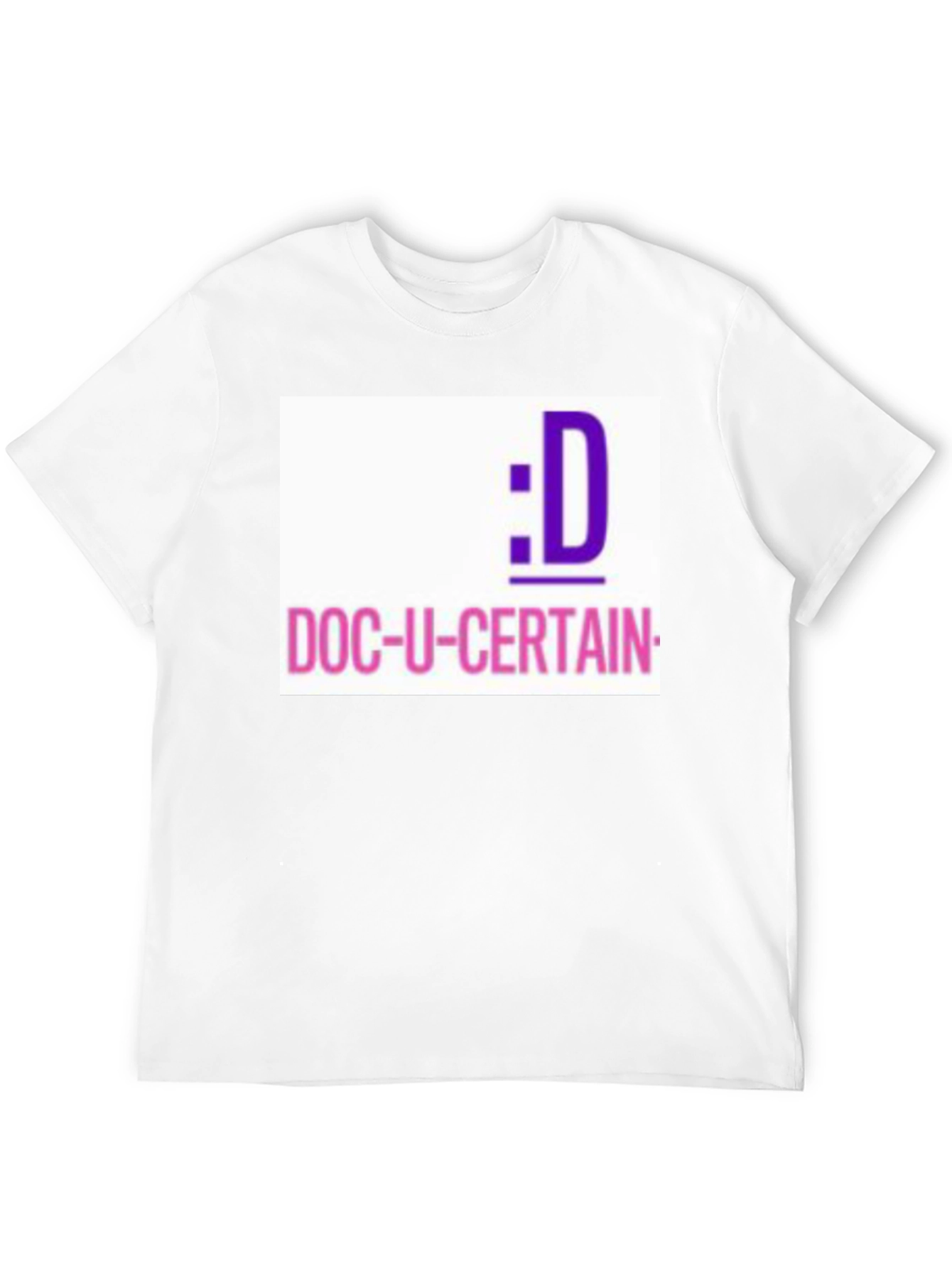 Doc-U-Certain T-Shirt: Funny Medical Humor Tee