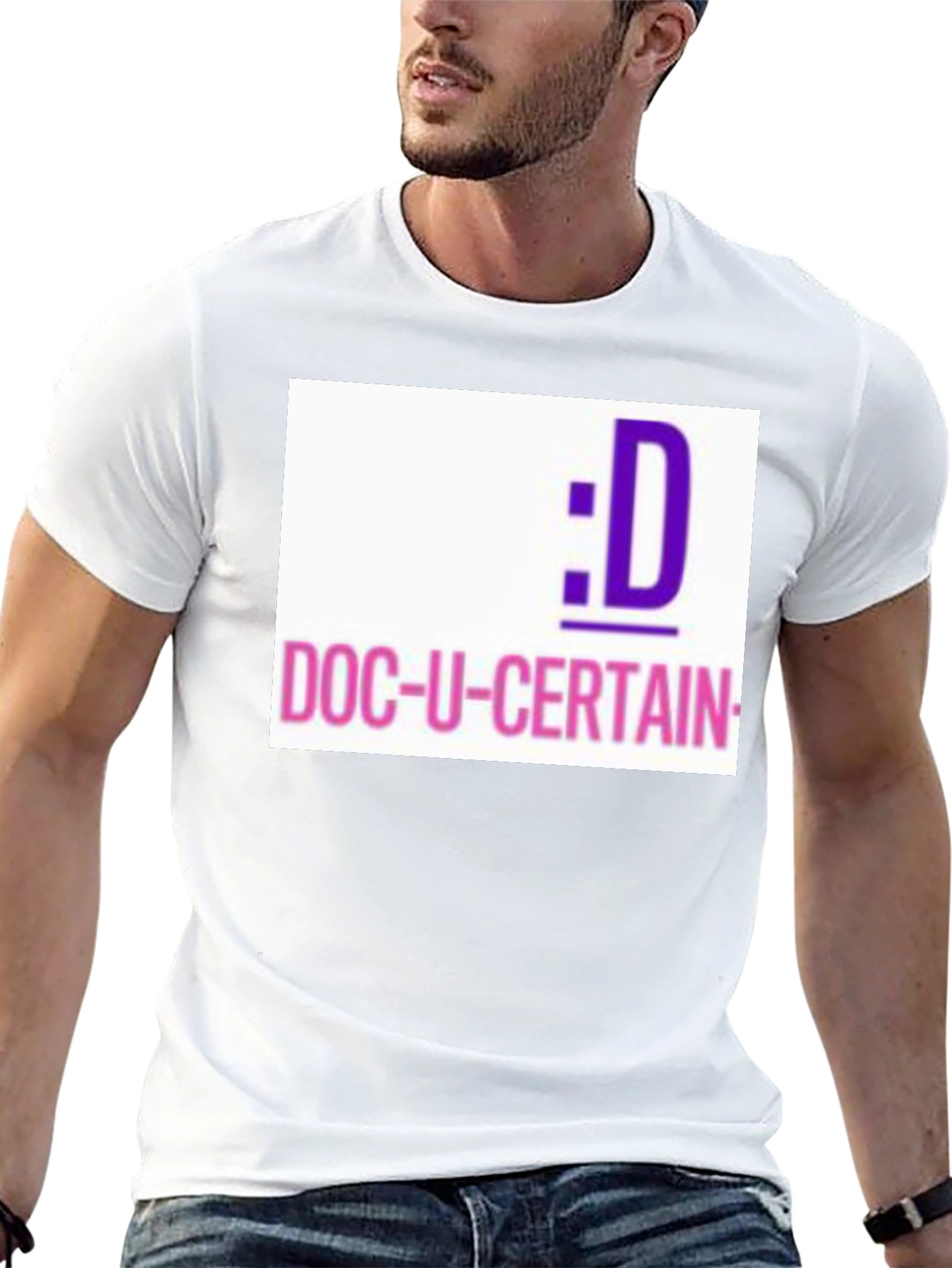 Doc-U-Certain T-Shirt: Funny Medical Humor Tee