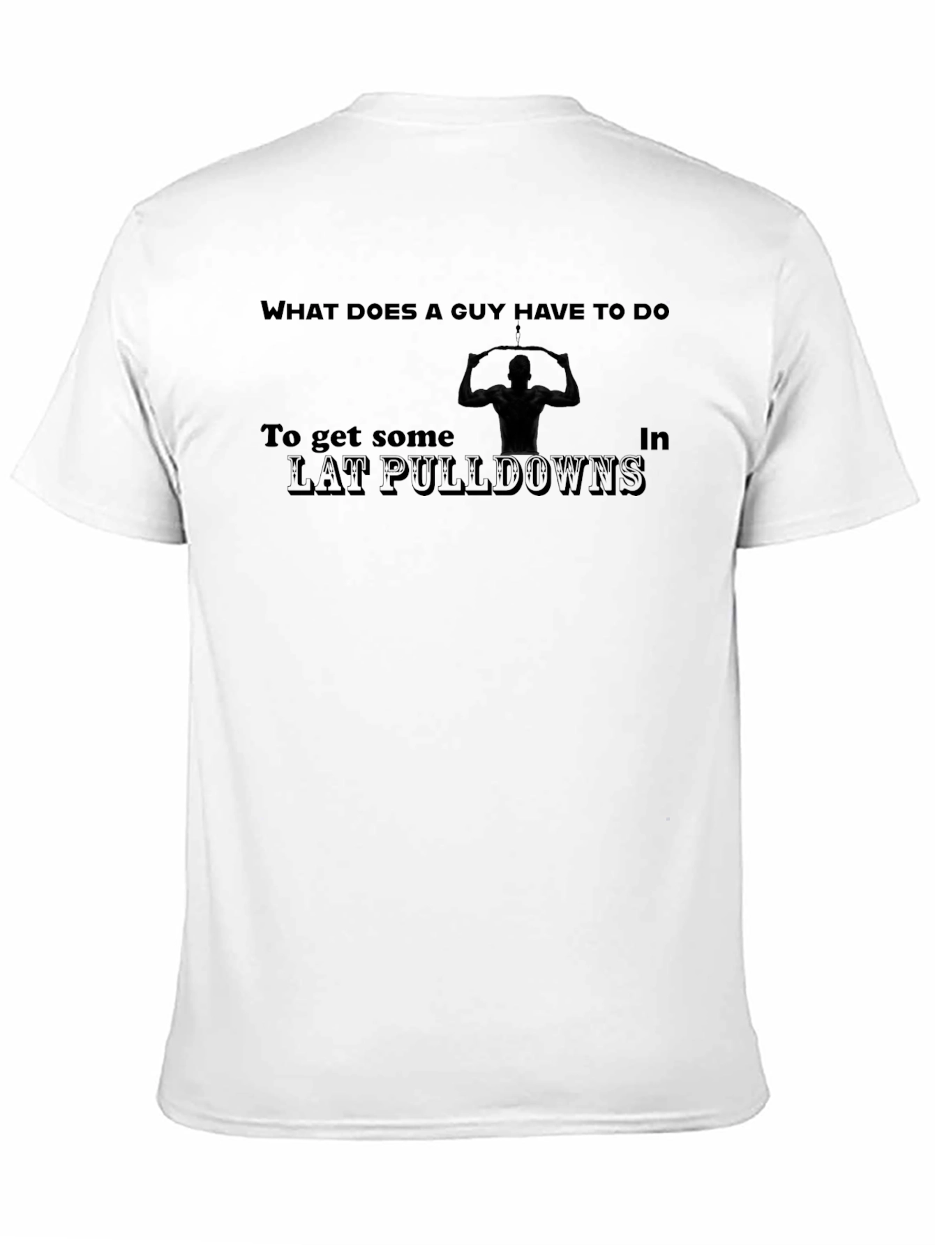 Lat Pulldown Workout T-Shirt