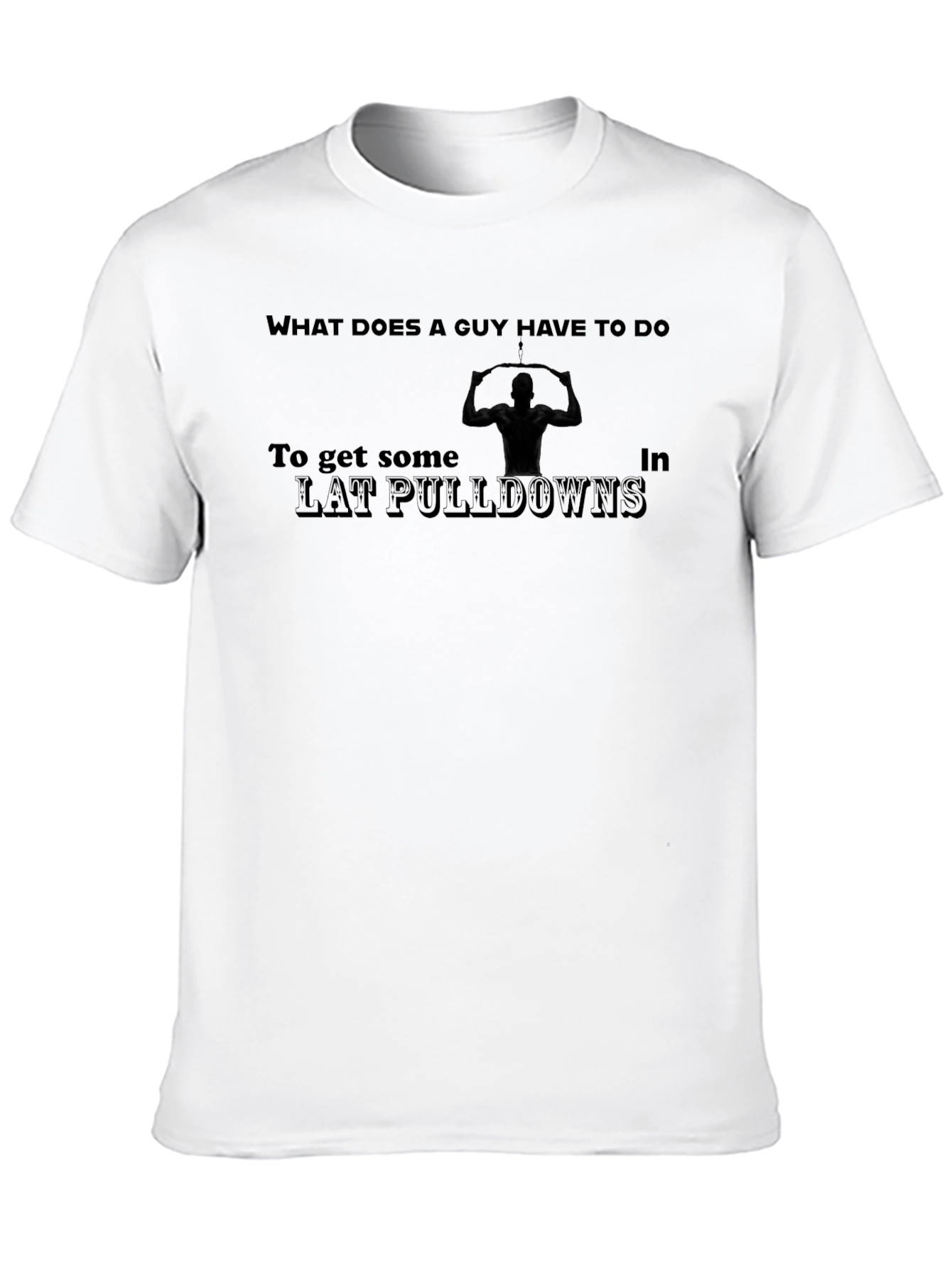 Lat Pulldown Workout T-Shirt