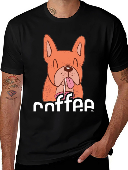 Dog Lover Coffee Graphic Tee