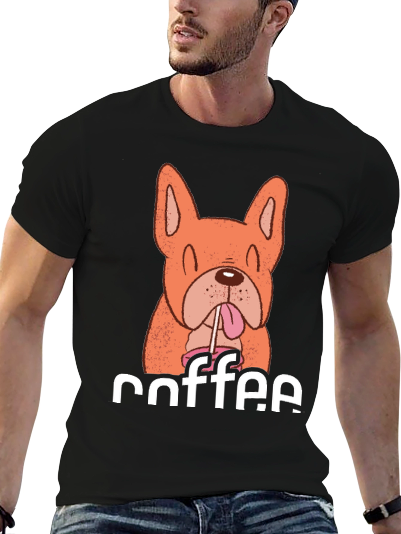 Dog Lover Coffee Graphic Tee