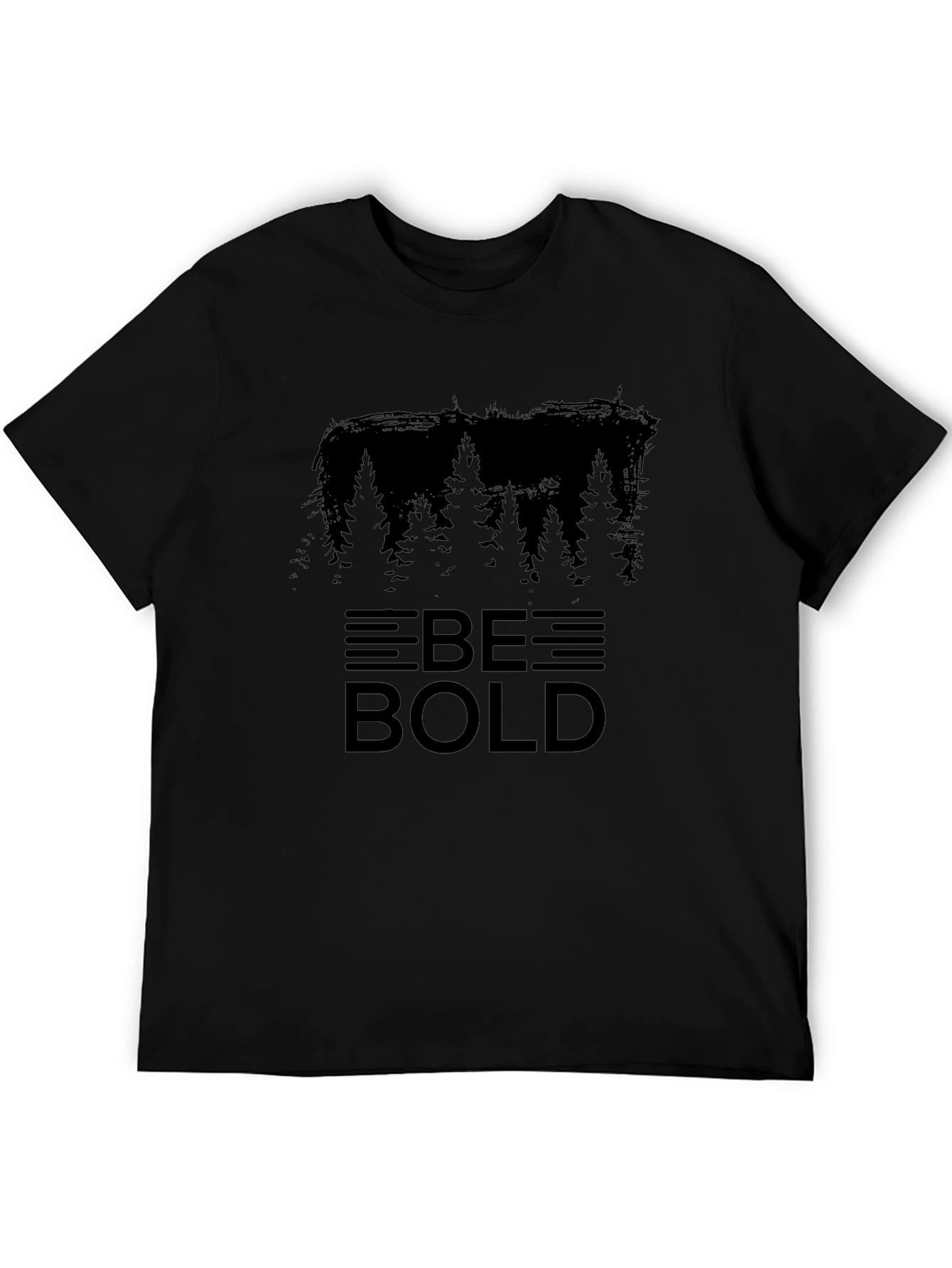 Be Bold Forest Graphic T-Shirt