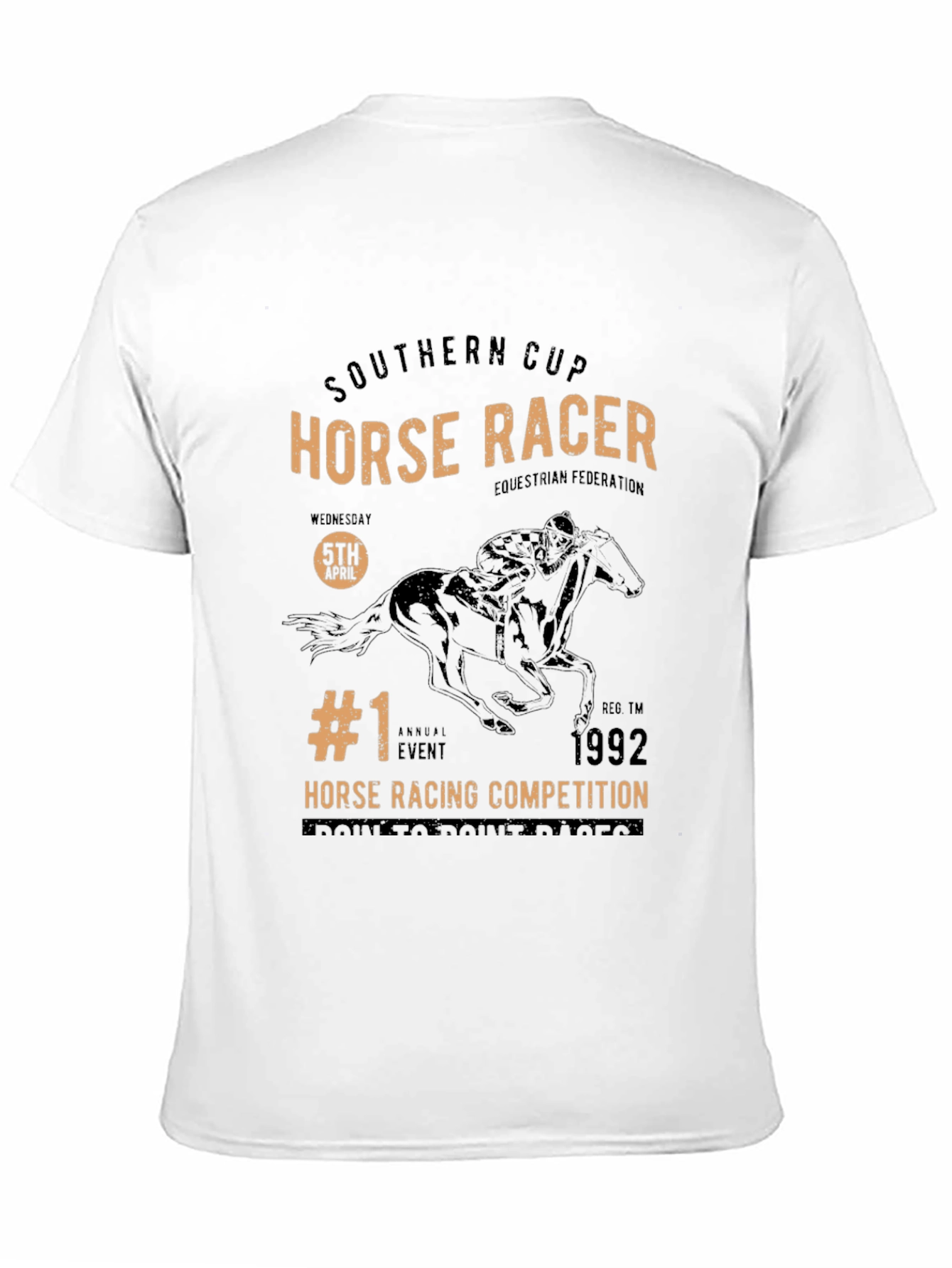 Southern Cup Horse Racer T-Shirt