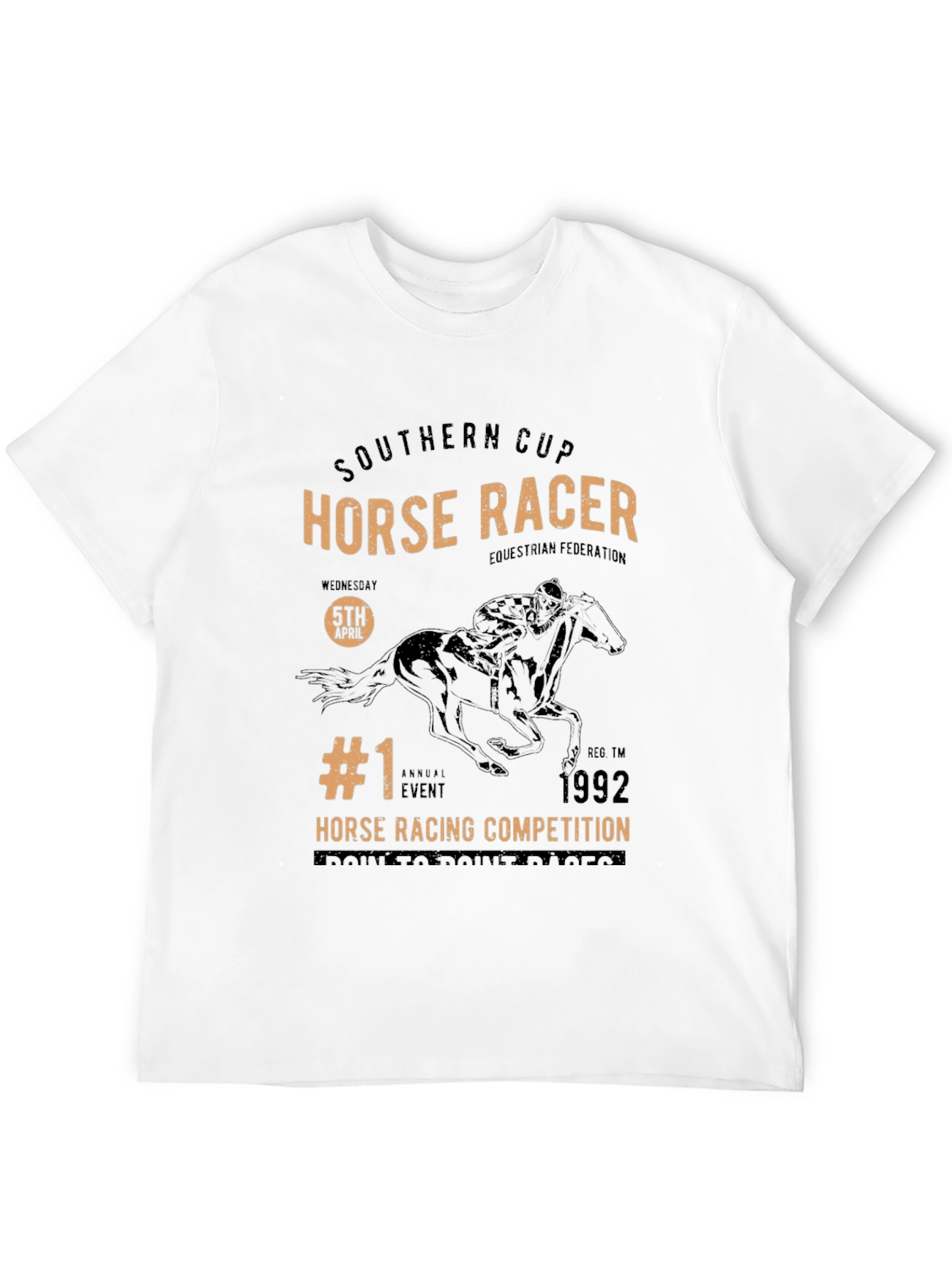 Southern Cup Horse Racer T-Shirt