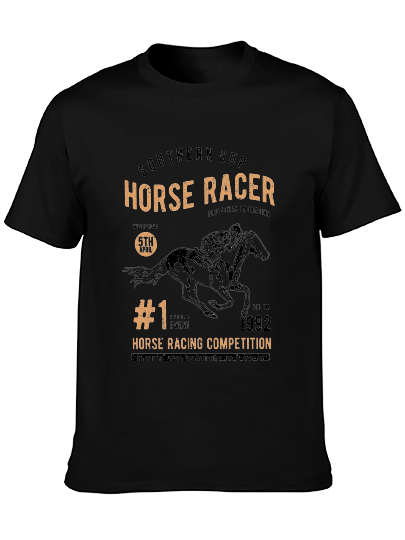 Southern Cup Horse Racer T-Shirt