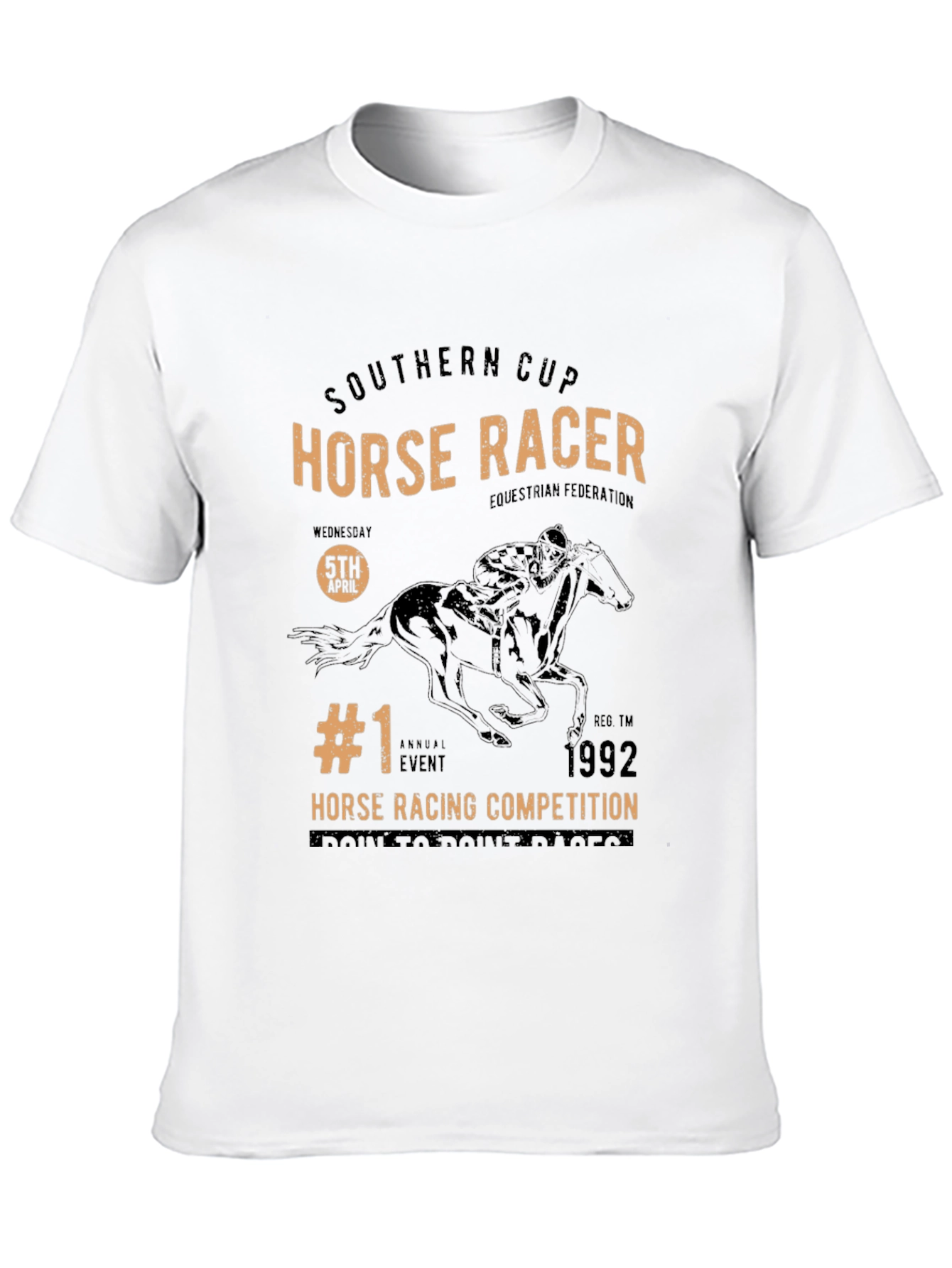 Southern Cup Horse Racer T-Shirt