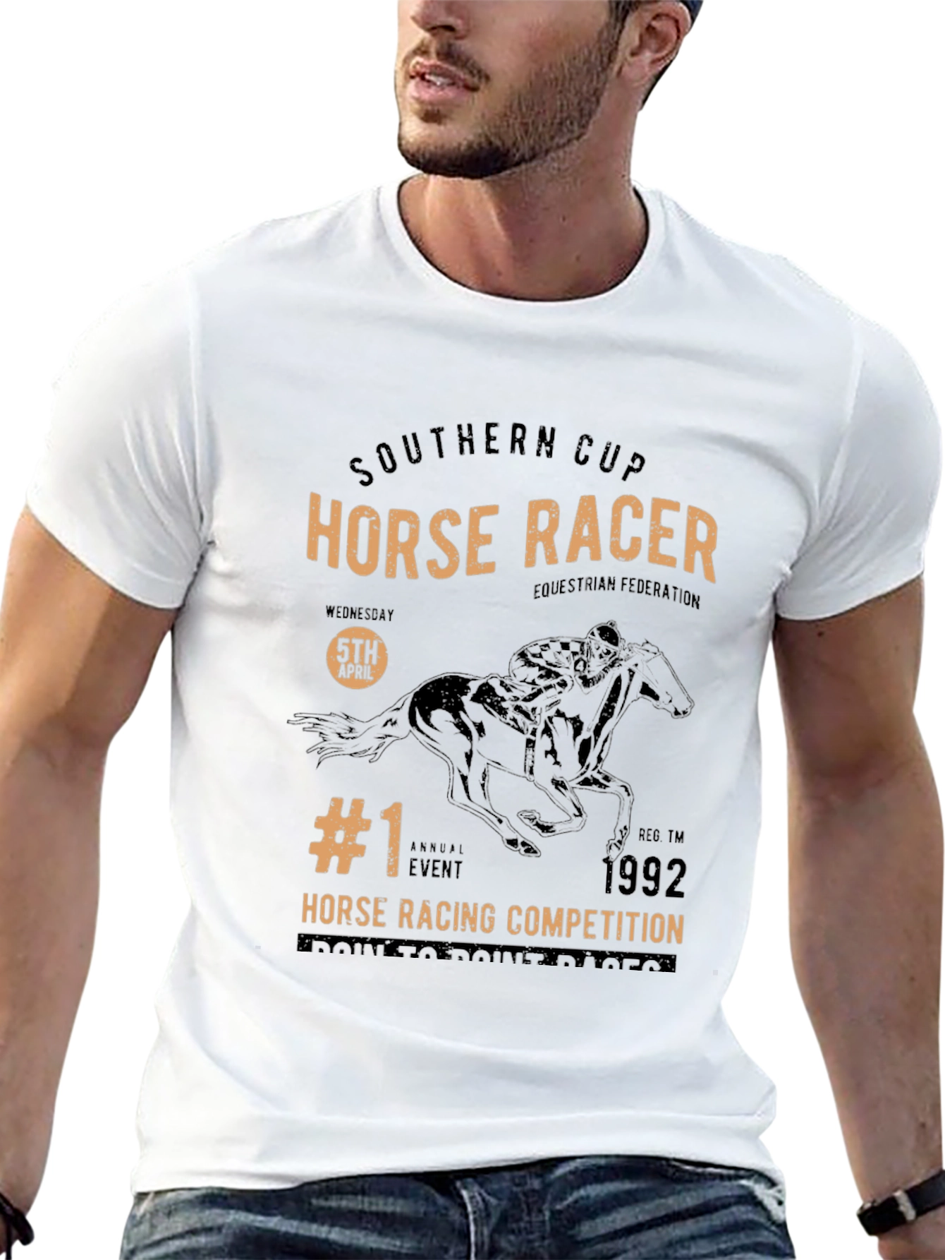 Southern Cup Horse Racer T-Shirt