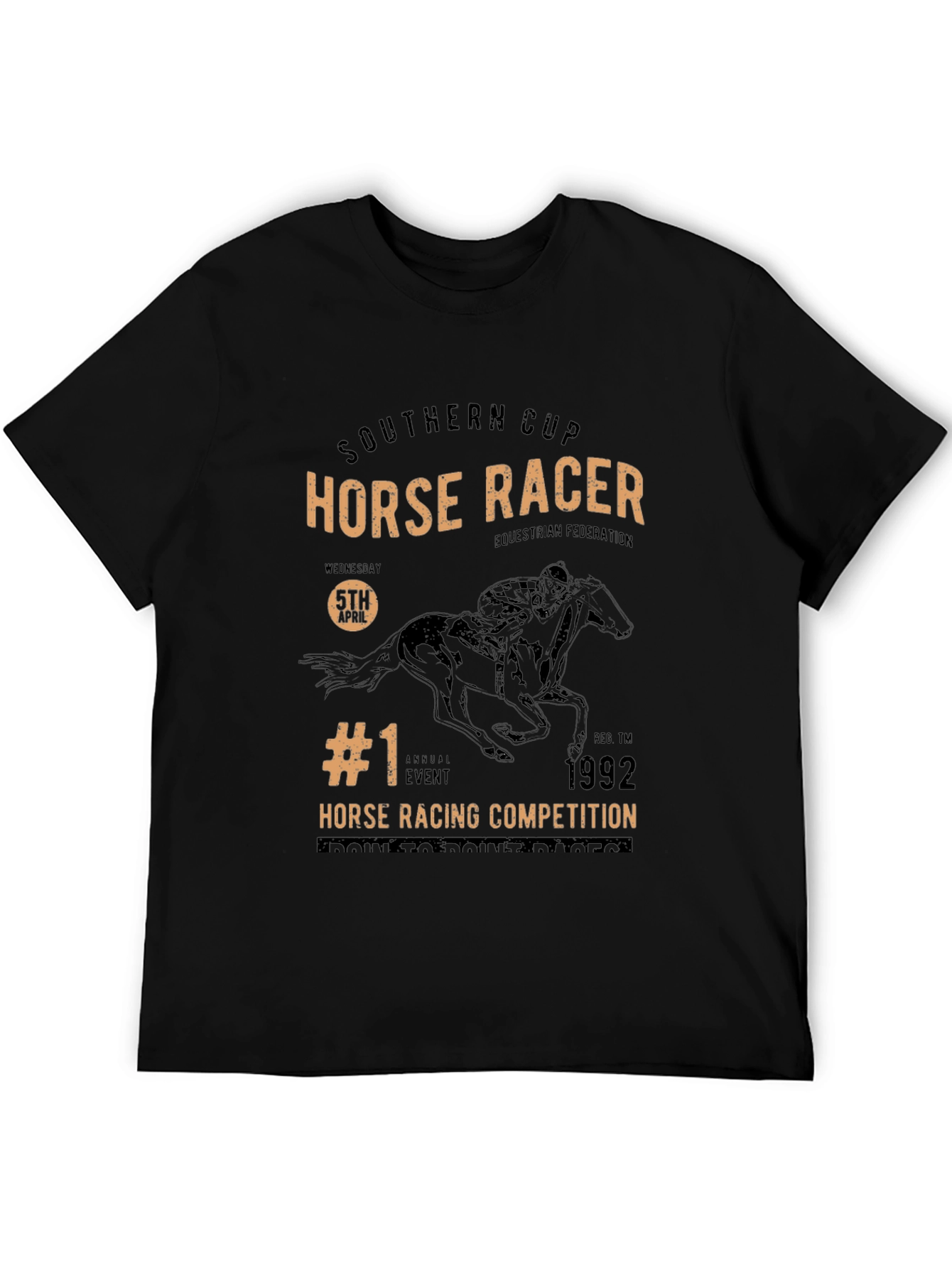 Southern Cup Horse Racer T-Shirt