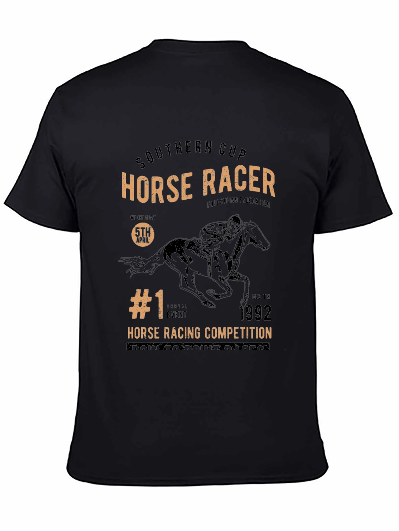 Southern Cup Horse Racer T-Shirt