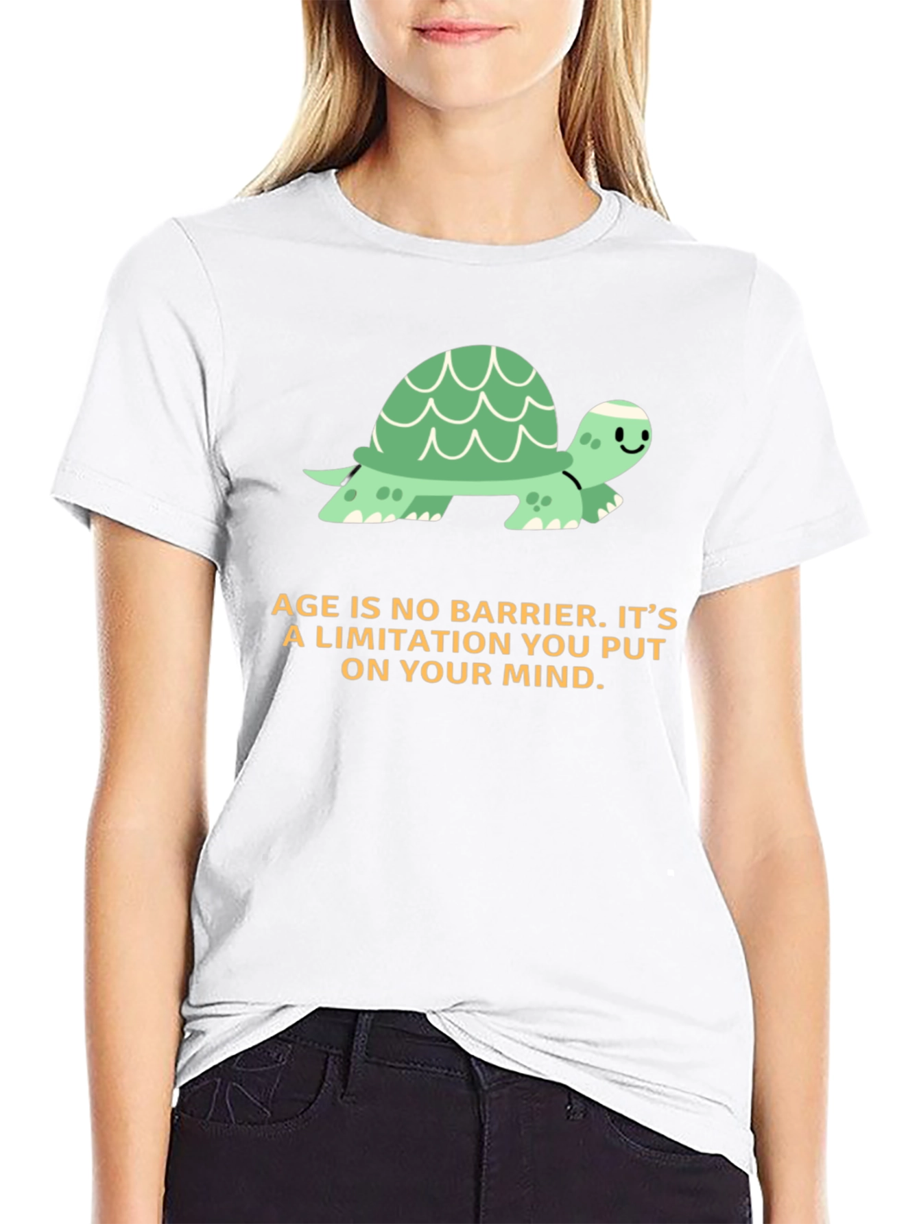 Age is No Barrier Turtle T-Shirt