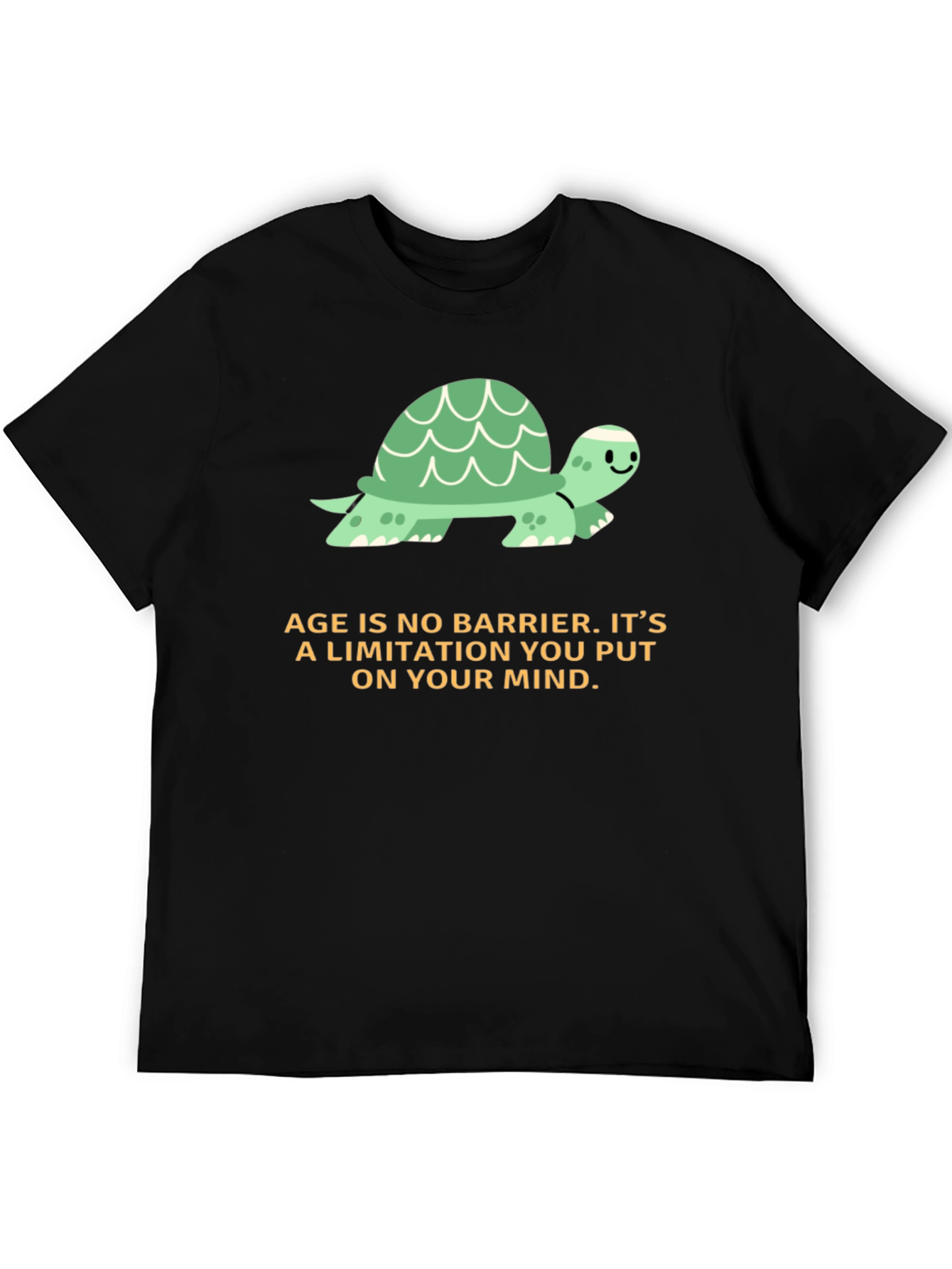 Age is No Barrier Turtle T-Shirt