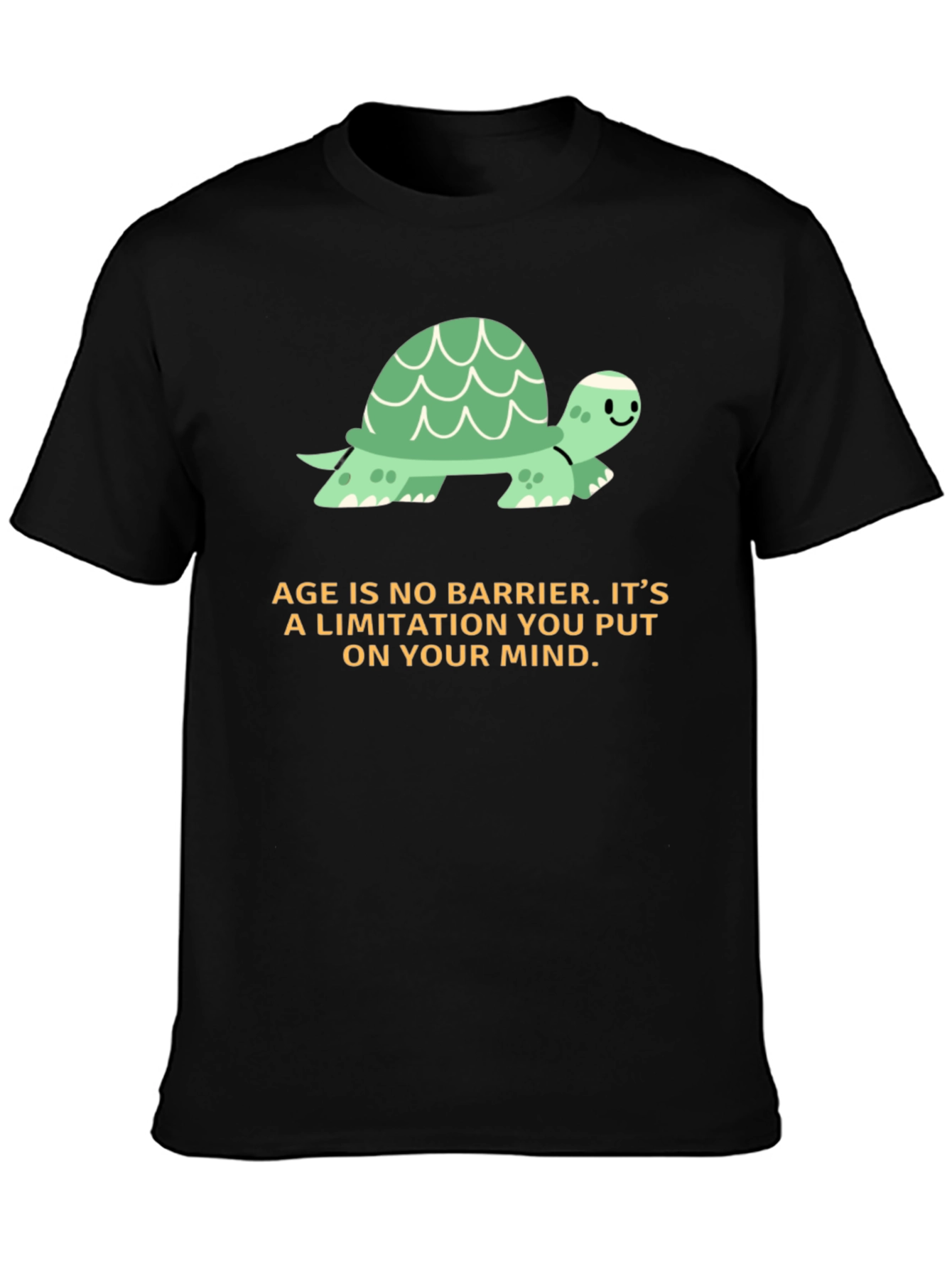 Age is No Barrier Turtle T-Shirt