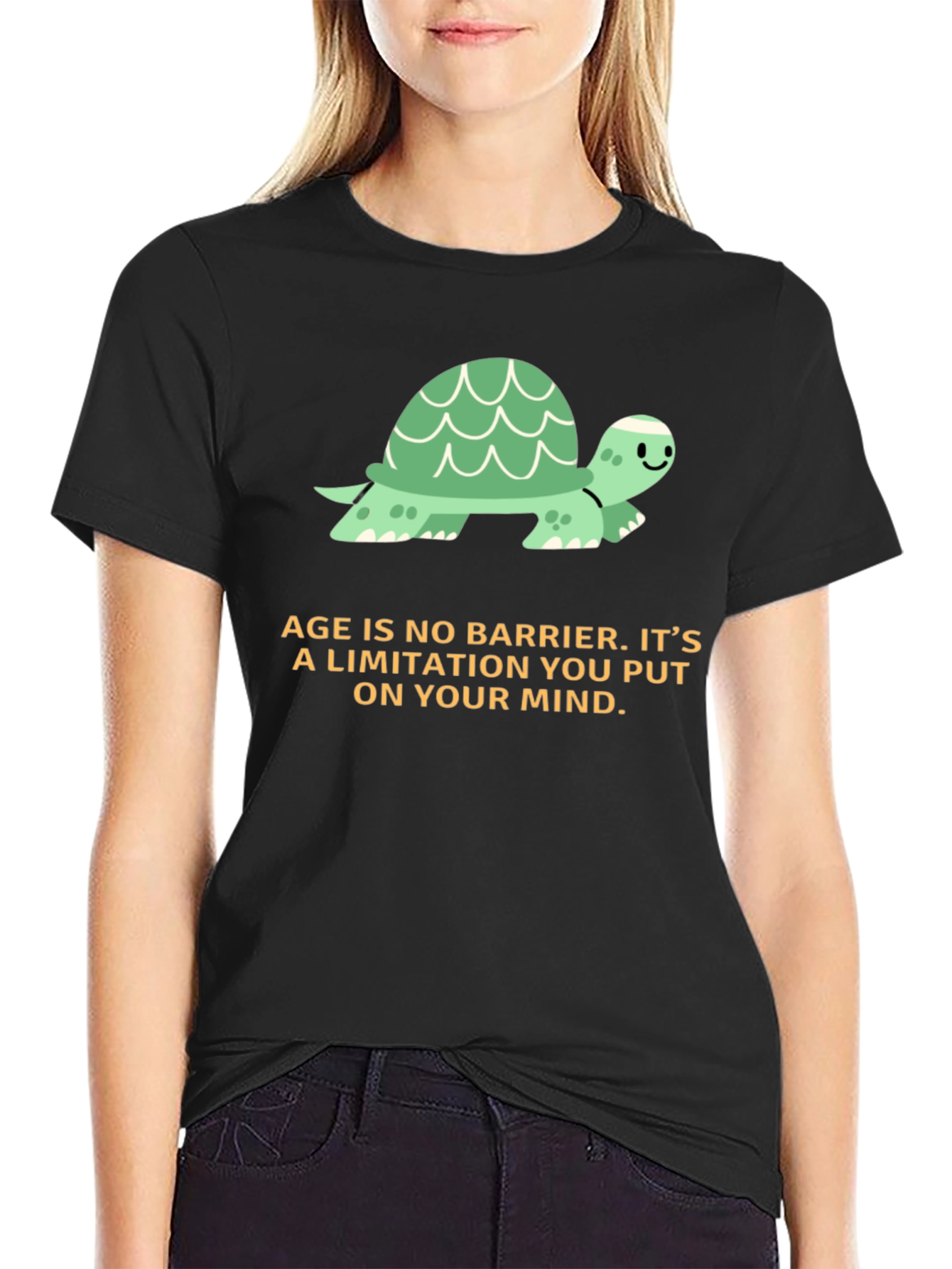 Age is No Barrier Turtle T-Shirt