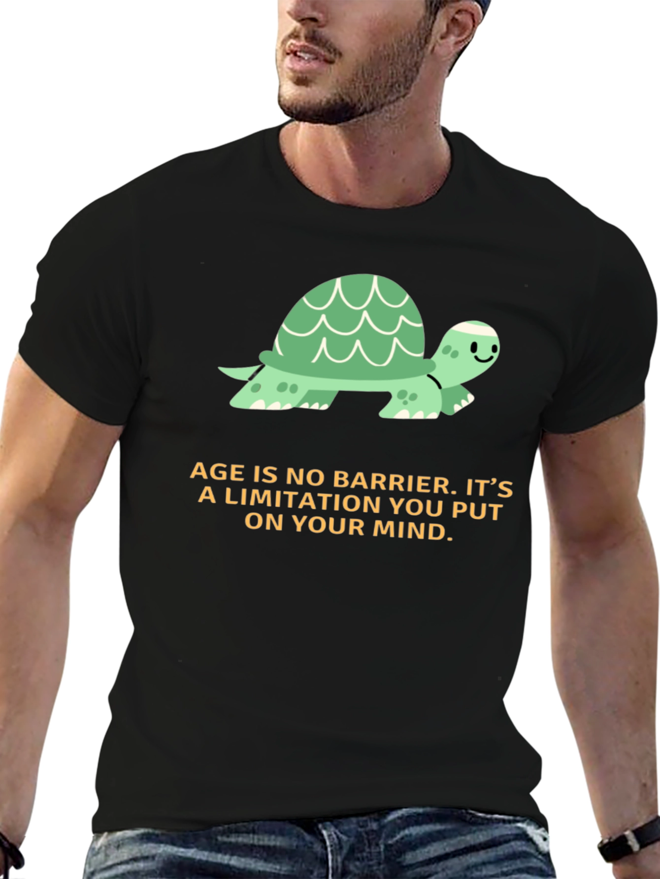 Age is No Barrier Turtle T-Shirt