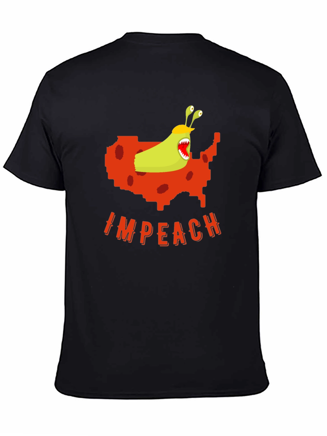Impeach Monster USA Map Graphic Tee