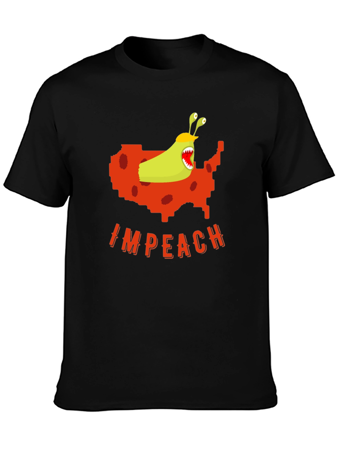 Impeach Monster USA Map Graphic Tee