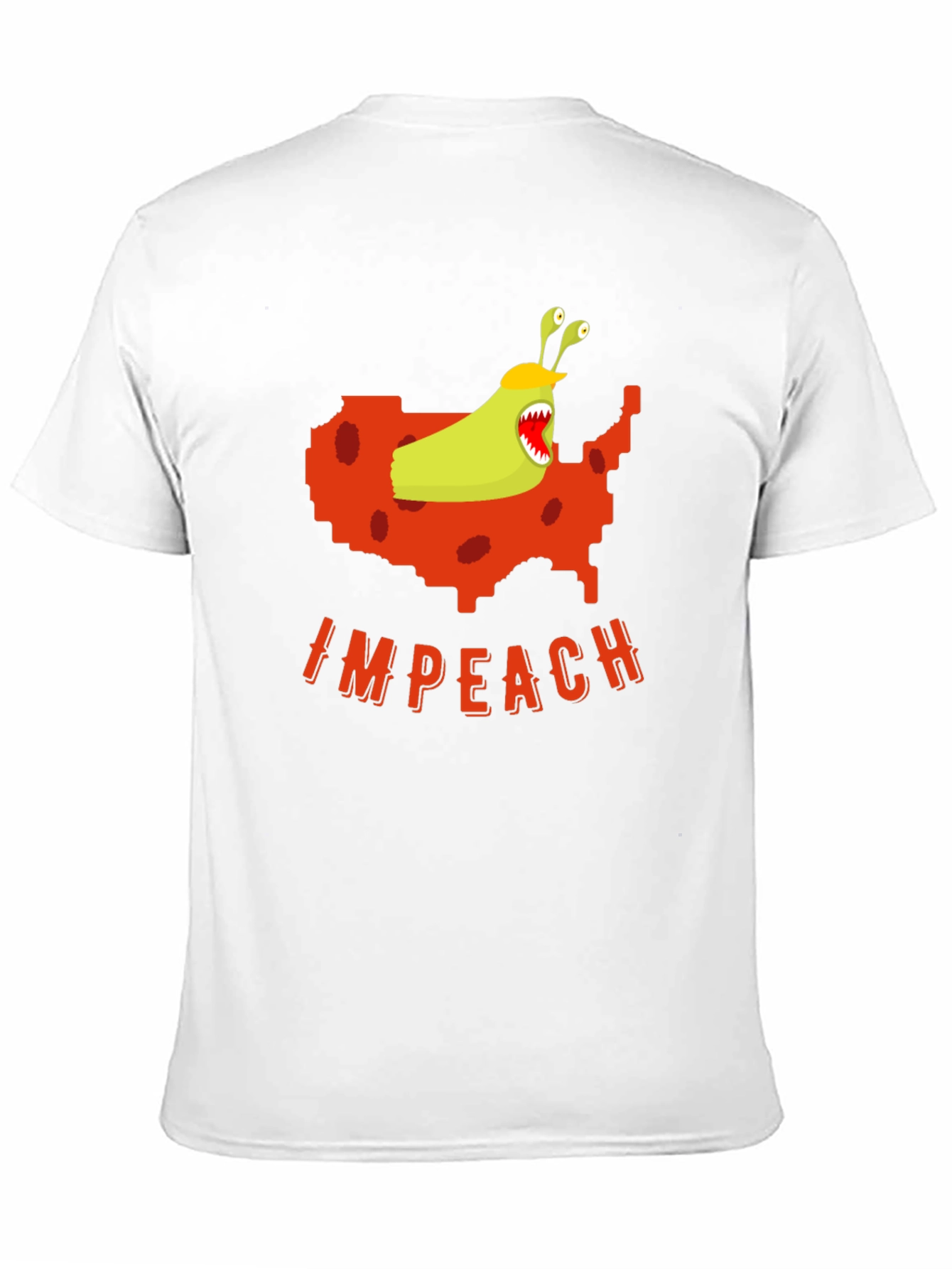 Impeach Monster USA Map Graphic Tee