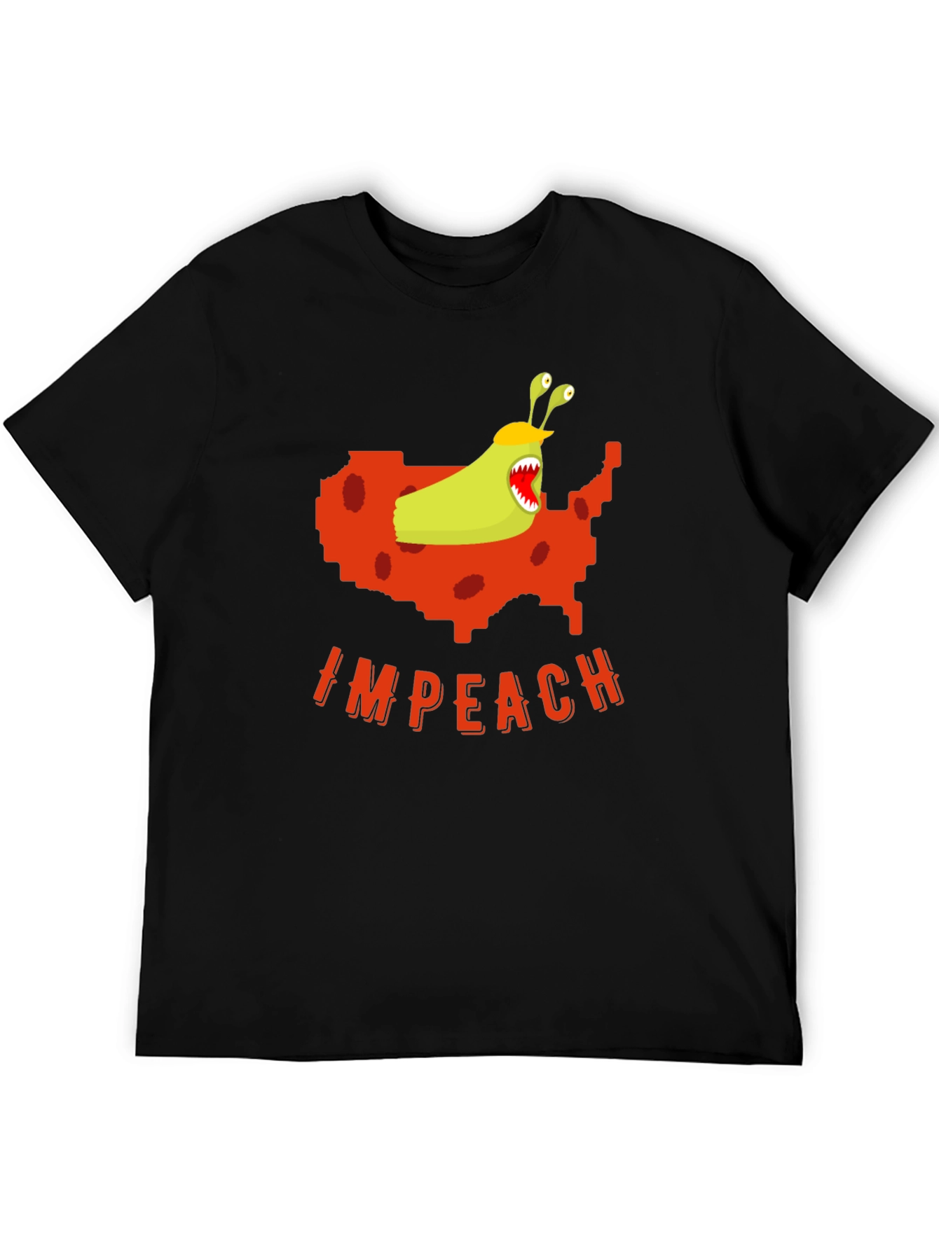 Impeach Monster USA Map Graphic Tee