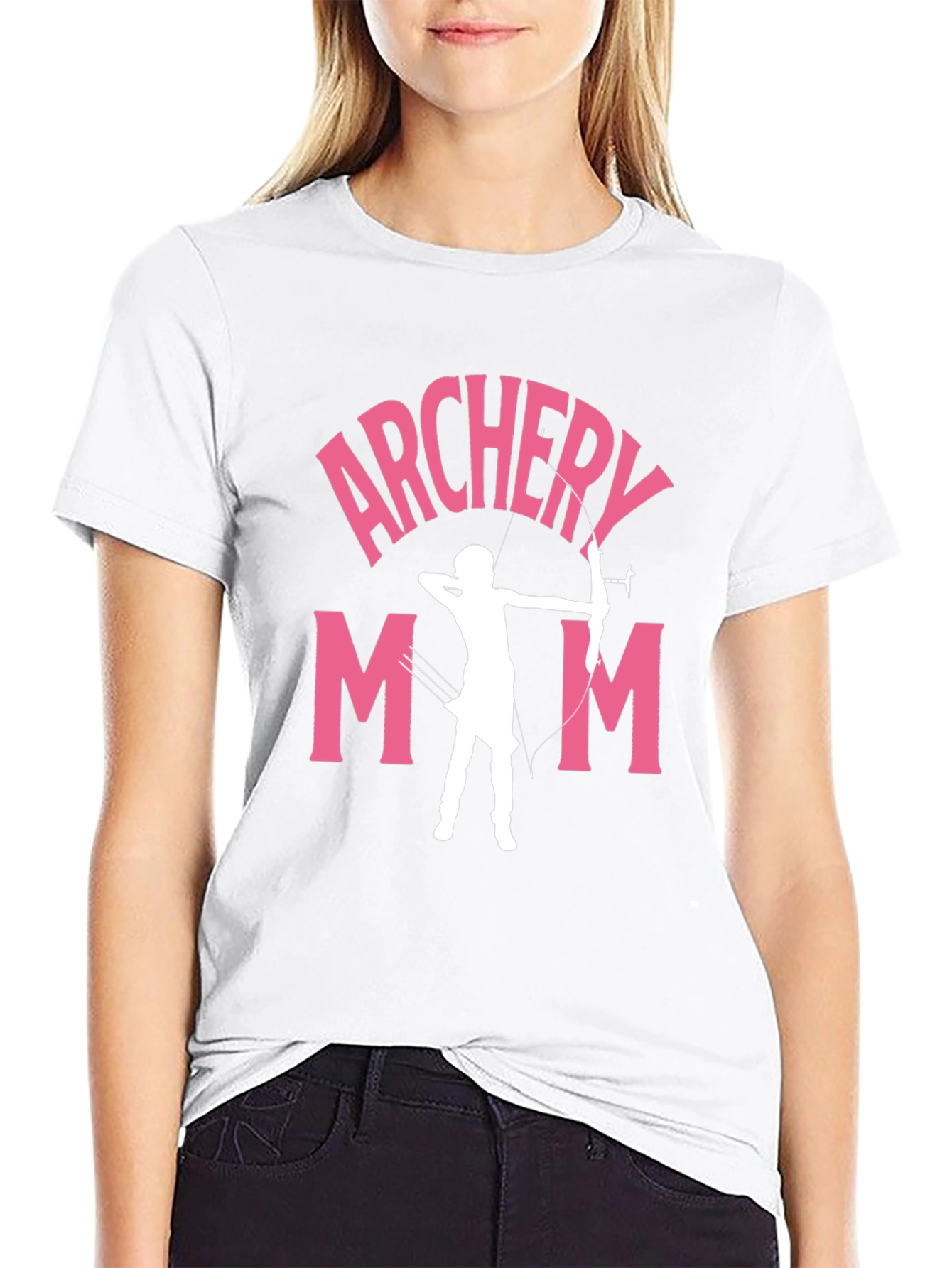 Archery Mom T-Shirt - Black