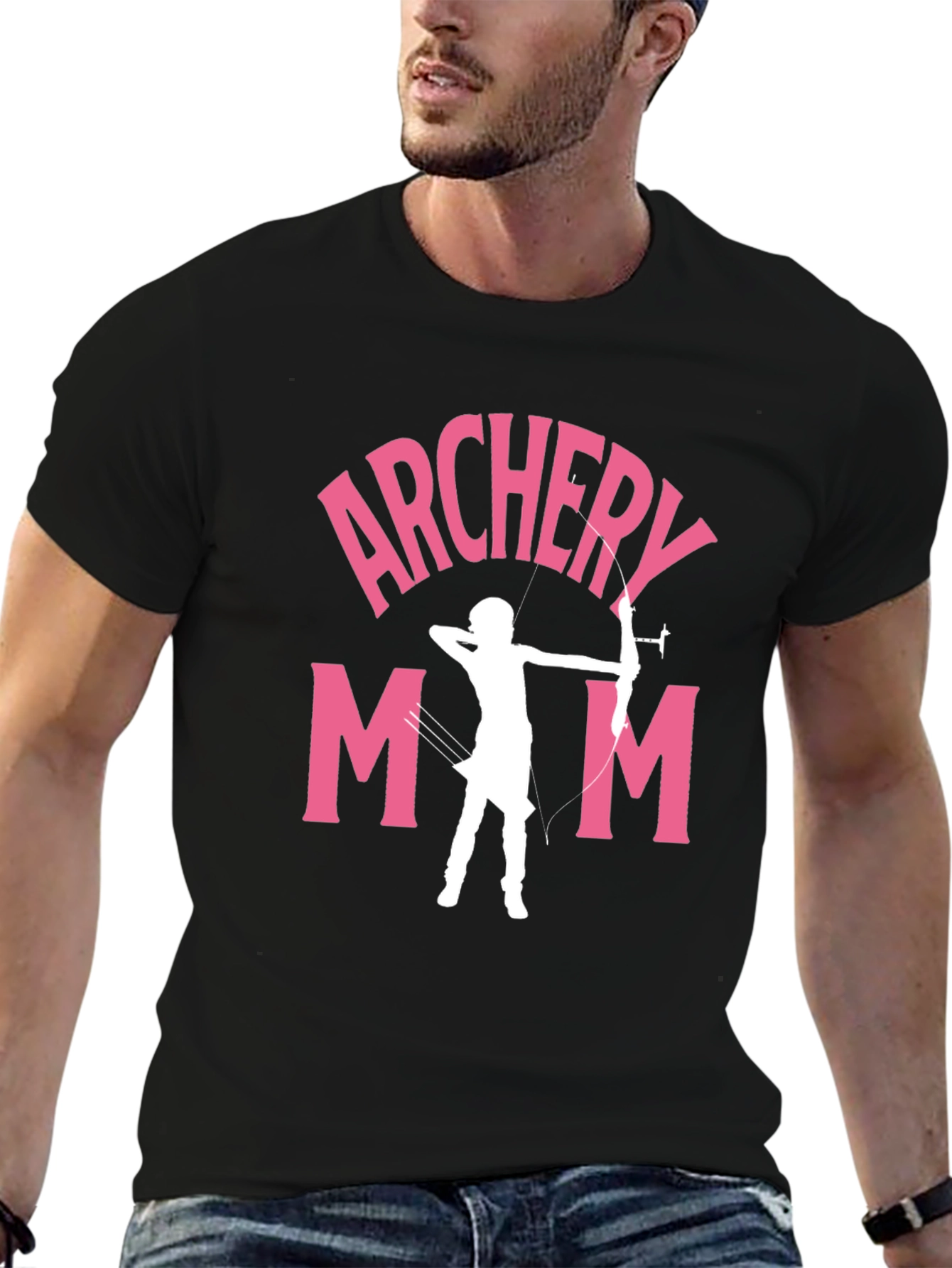 Archery Mom T-Shirt - Black