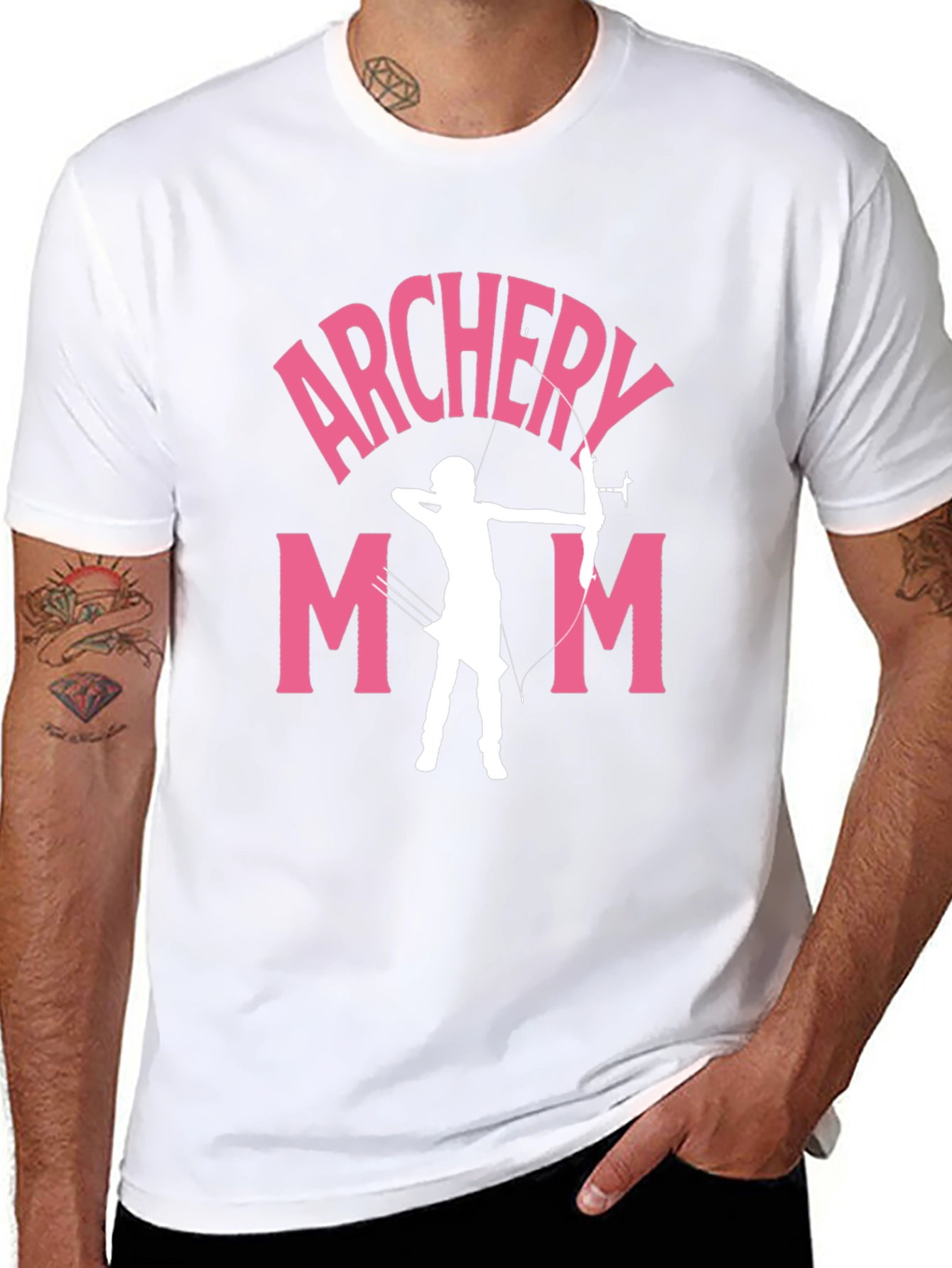 Archery Mom T-Shirt - Black