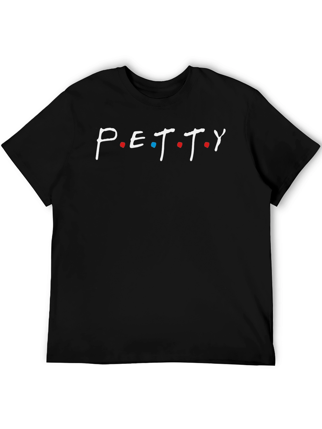 Petty Graphic T-Shirt - Cotton Blend Crew Neck Tee