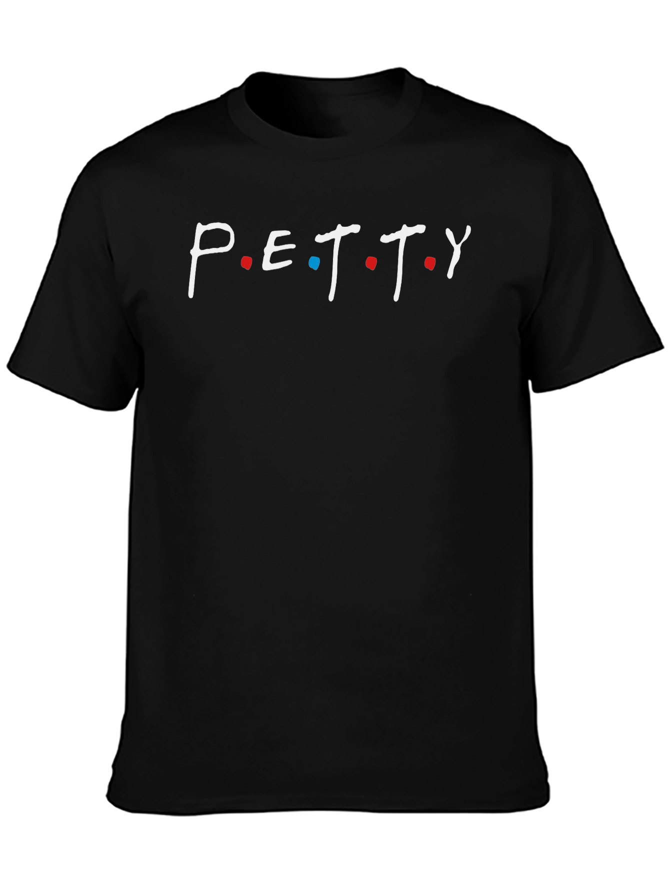 Petty Graphic T-Shirt - Cotton Blend Crew Neck Tee