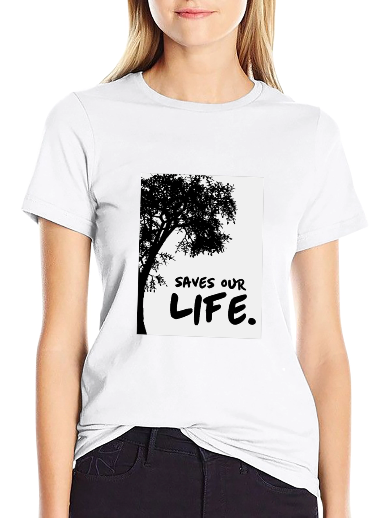 Eco-Friendly Tree Saves Our Life T-Shirt