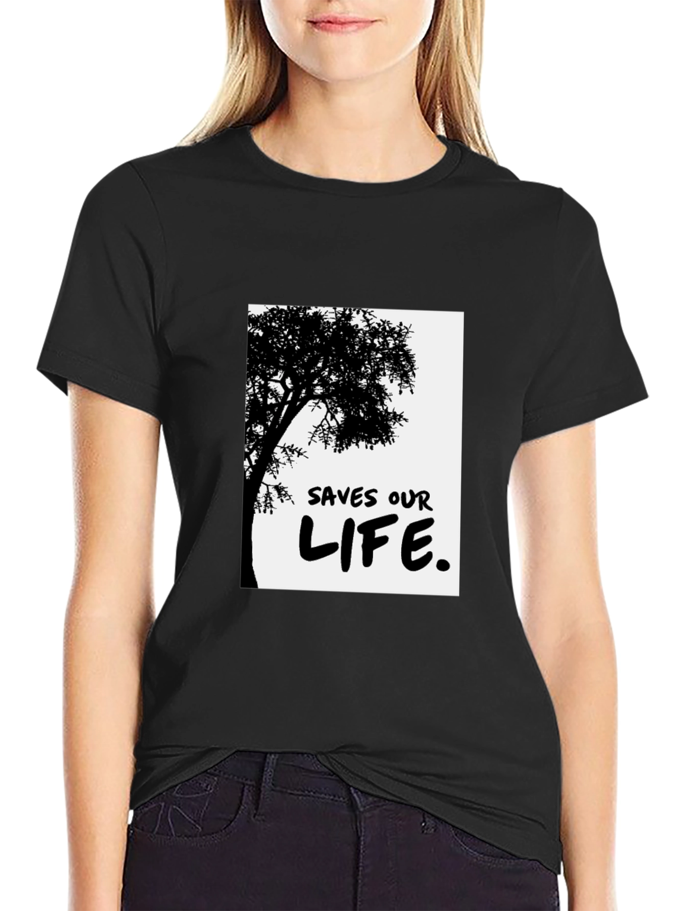 Eco-Friendly Tree Saves Our Life T-Shirt
